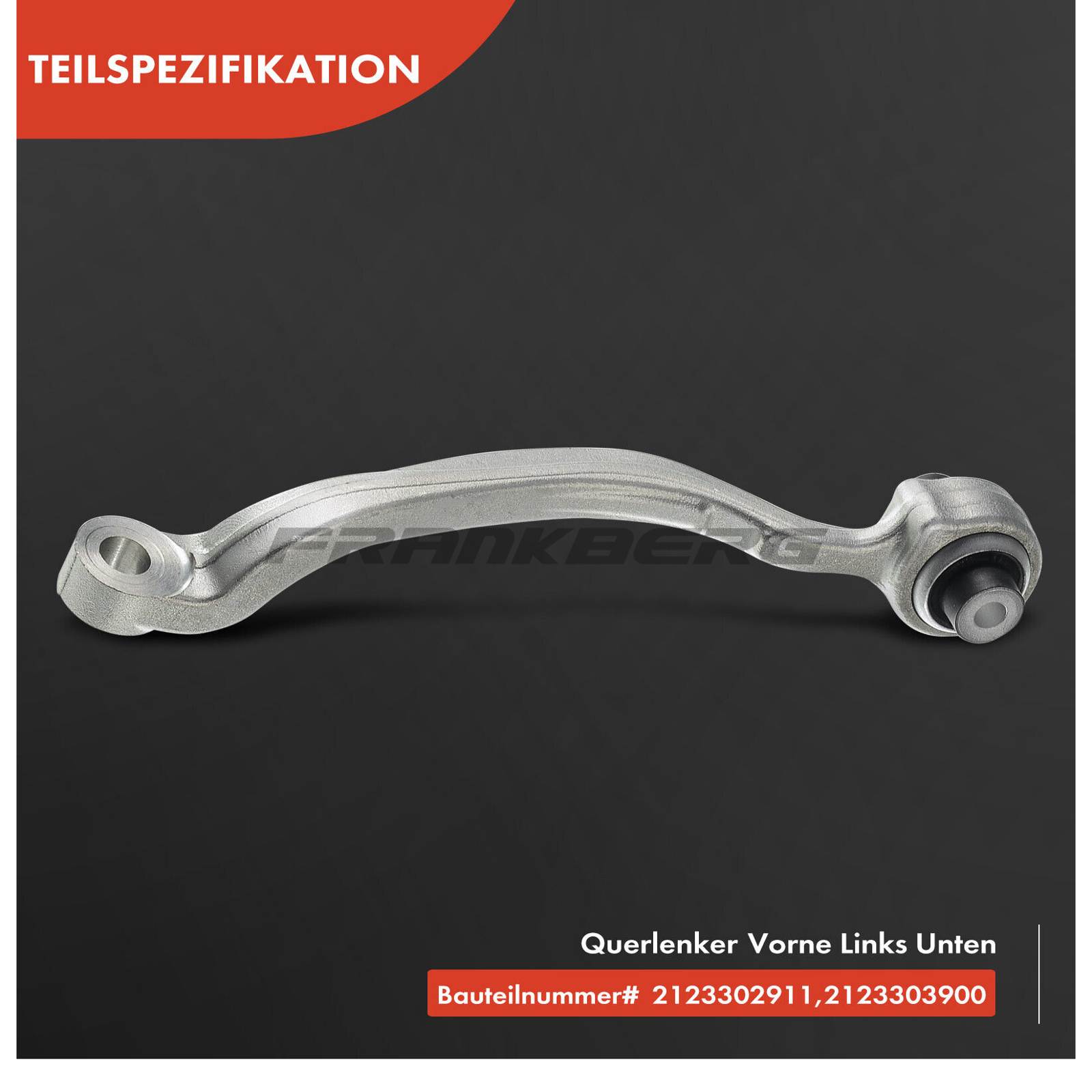 Control/Trailing Arm, wheel suspension
