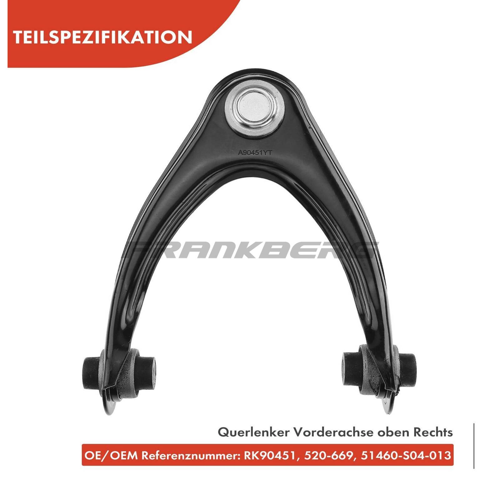 Control/Trailing Arm, wheel suspension