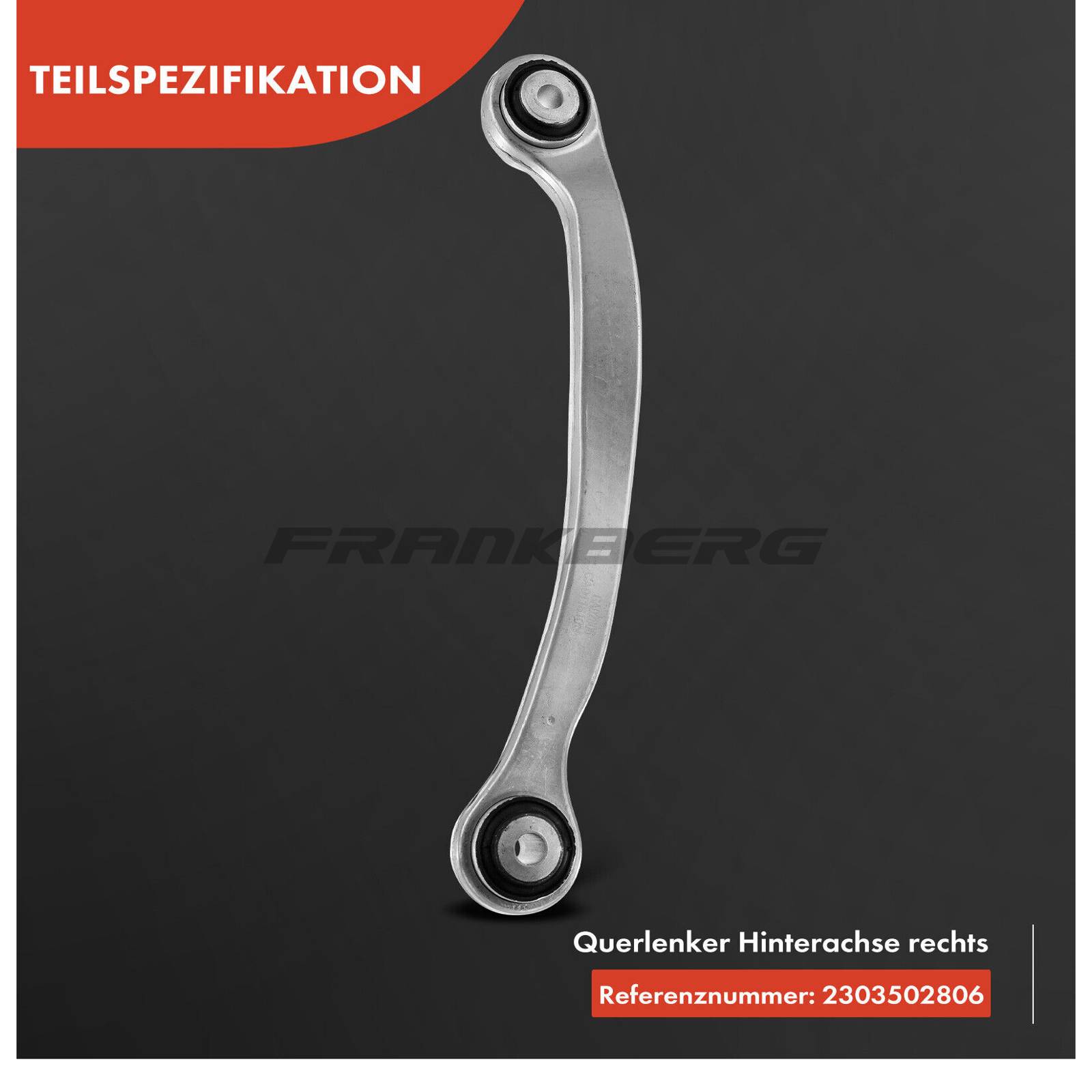Control/Trailing Arm, wheel suspension