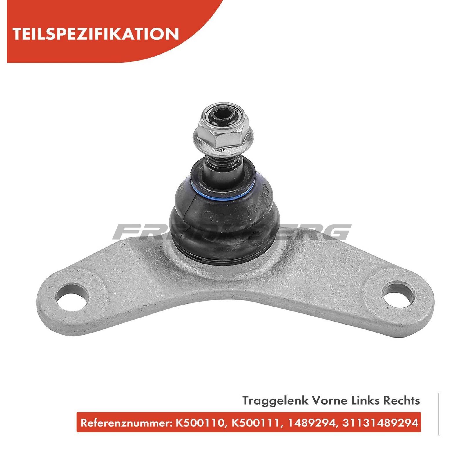 Control/Trailing Arm, wheel suspension
