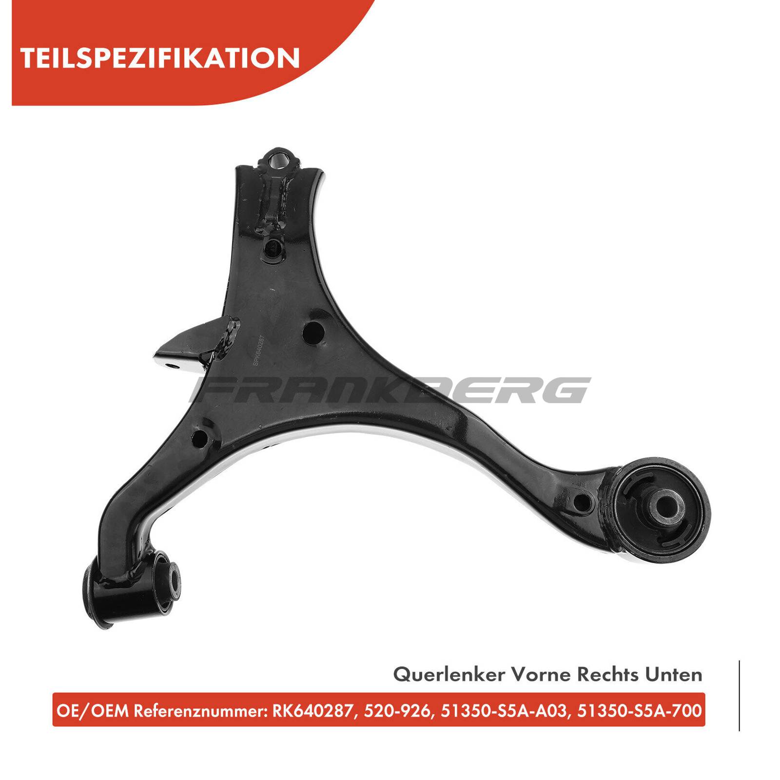 Control/Trailing Arm, wheel suspension