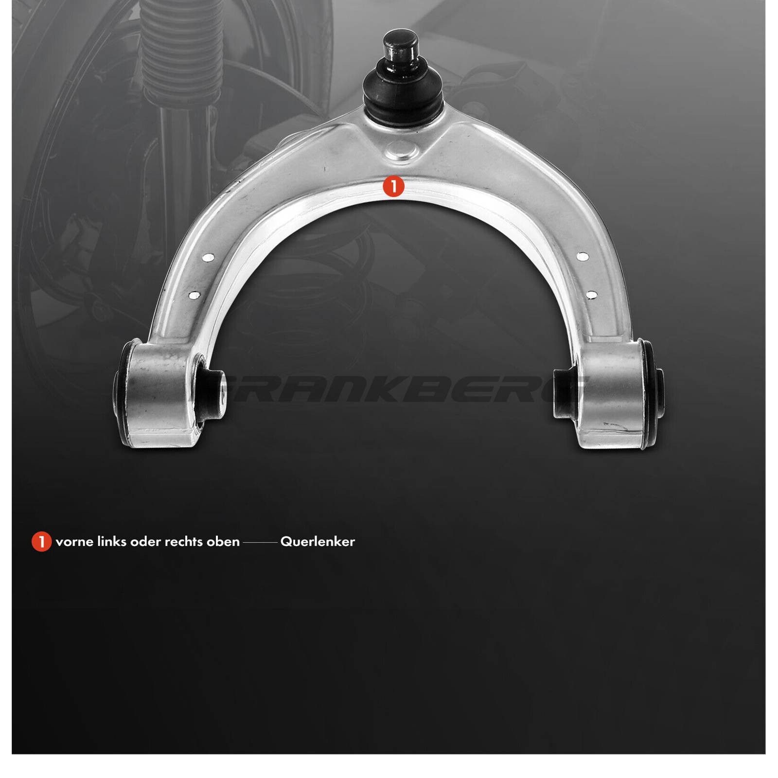 Control/Trailing Arm, wheel suspension