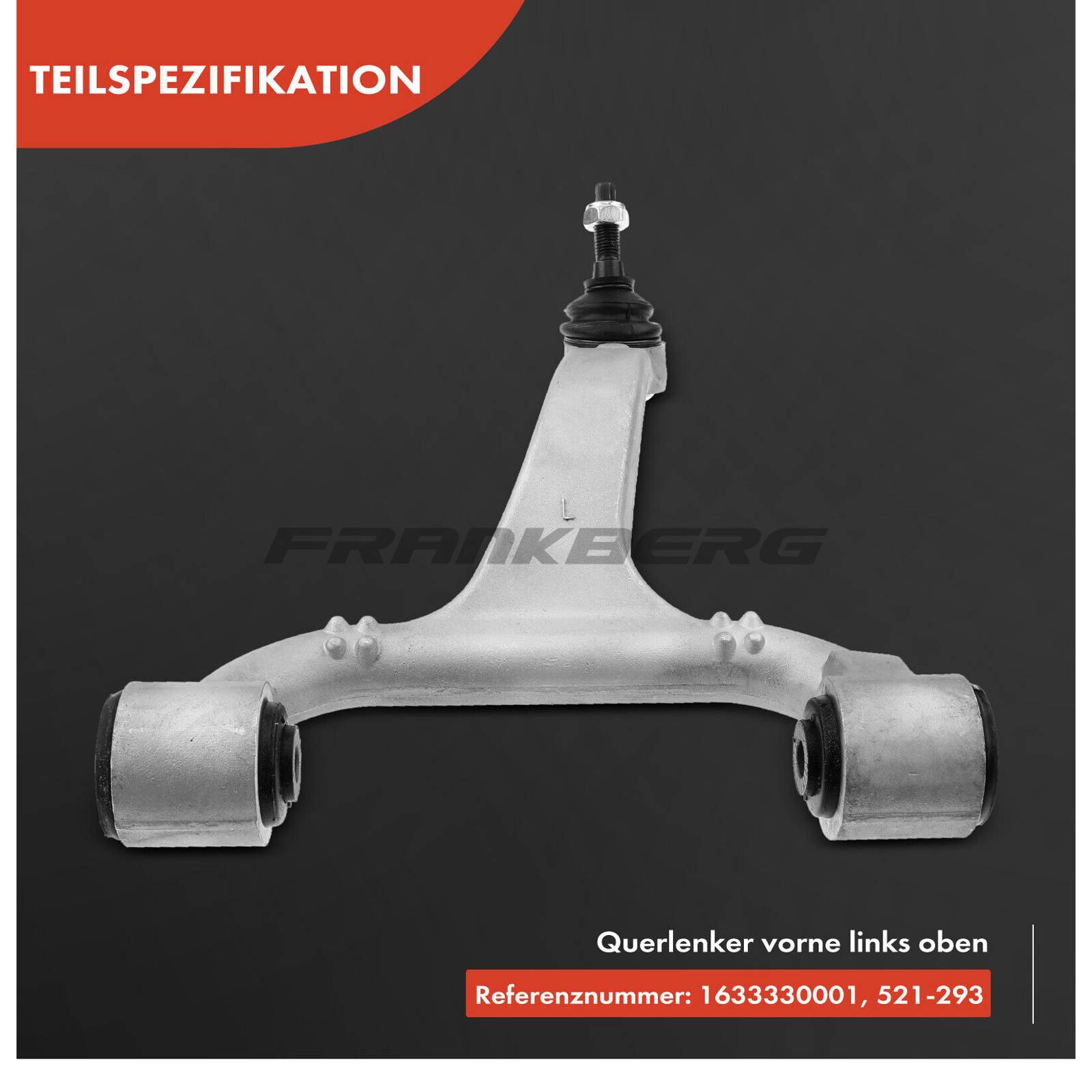 Control/Trailing Arm, wheel suspension