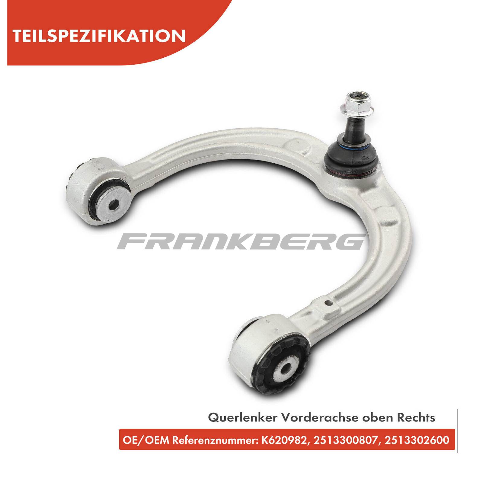 Control/Trailing Arm, wheel suspension