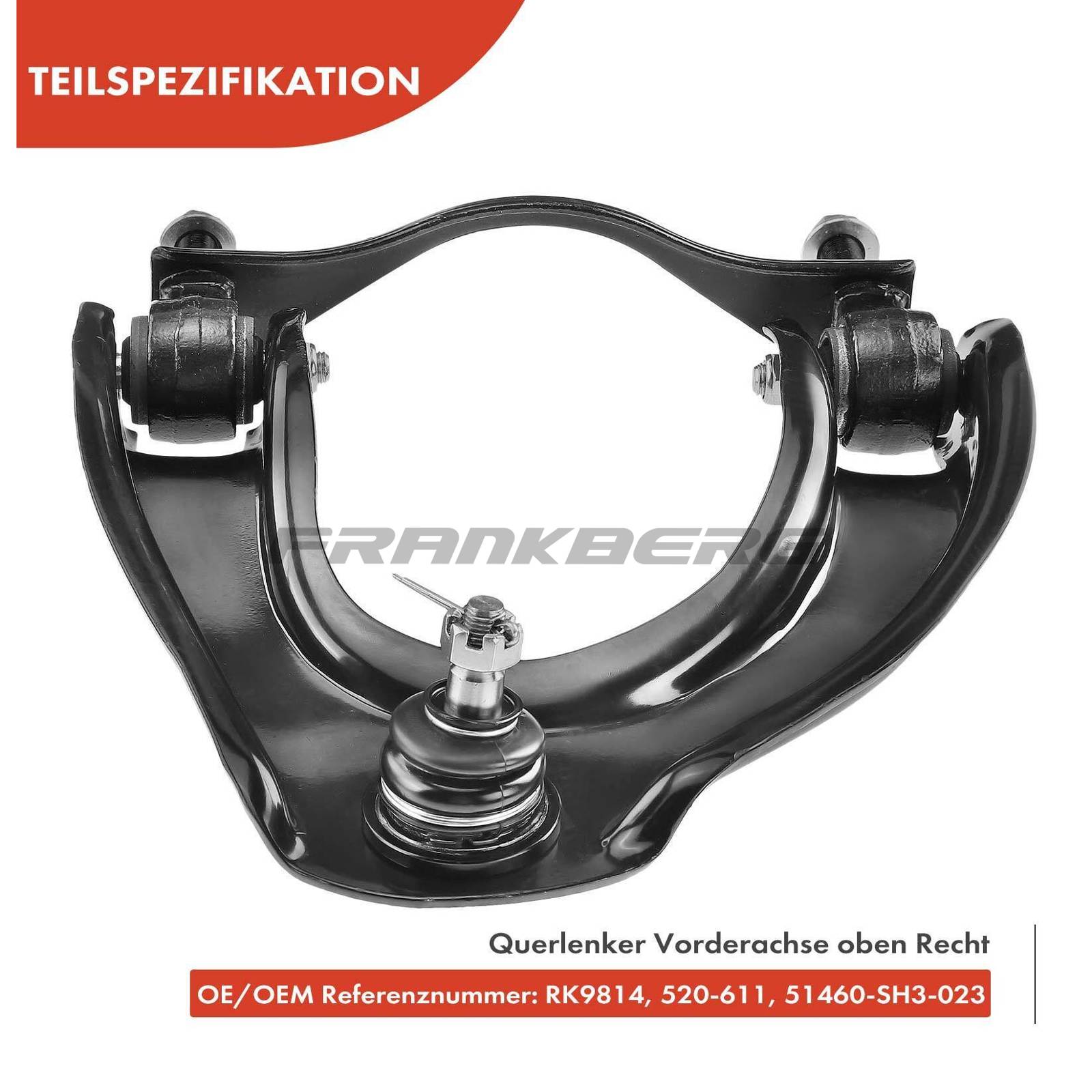 Control/Trailing Arm, wheel suspension