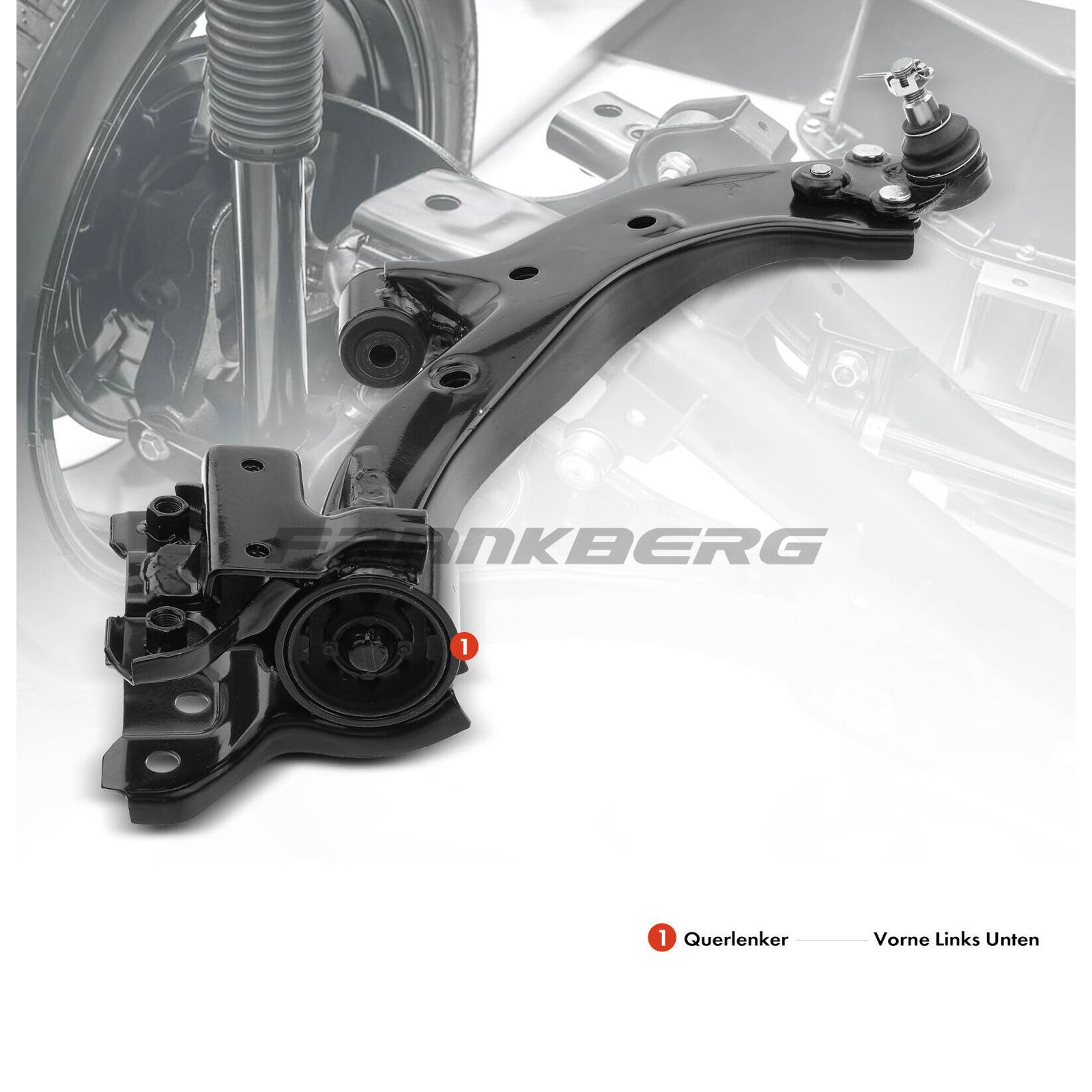 Control/Trailing Arm, wheel suspension (5481FB0006691)
