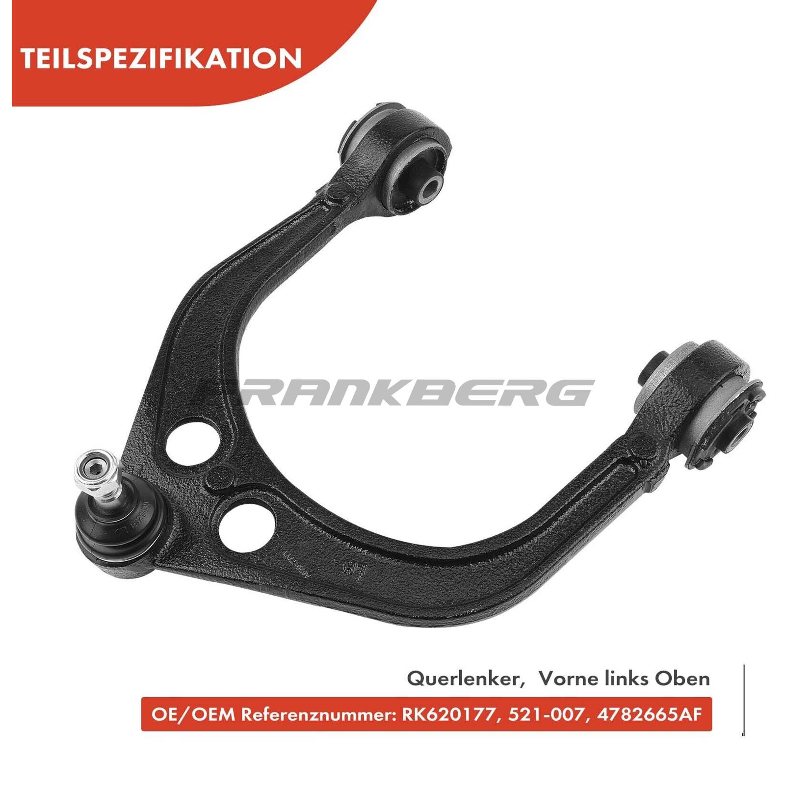 Control/Trailing Arm, wheel suspension