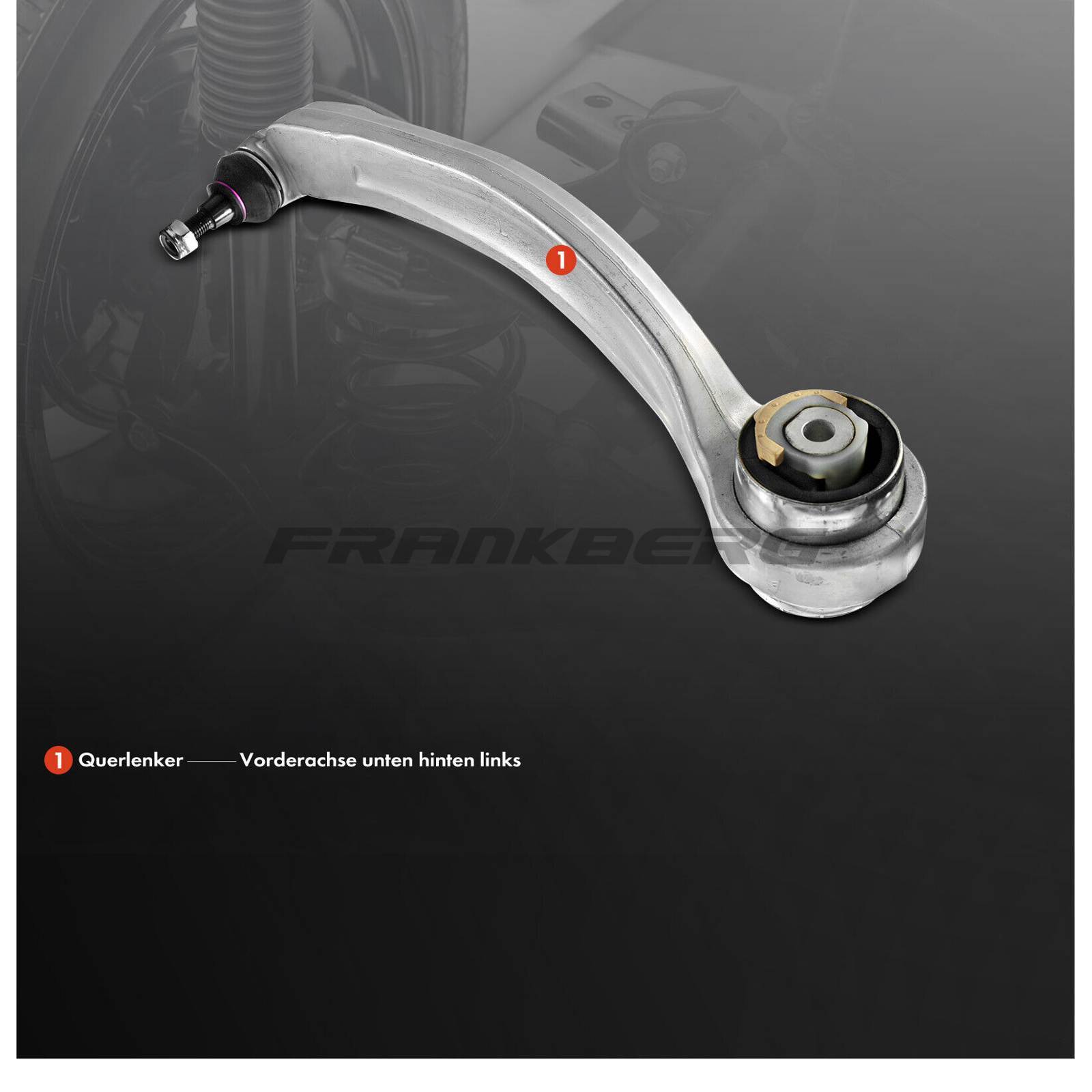 Control/Trailing Arm, wheel suspension