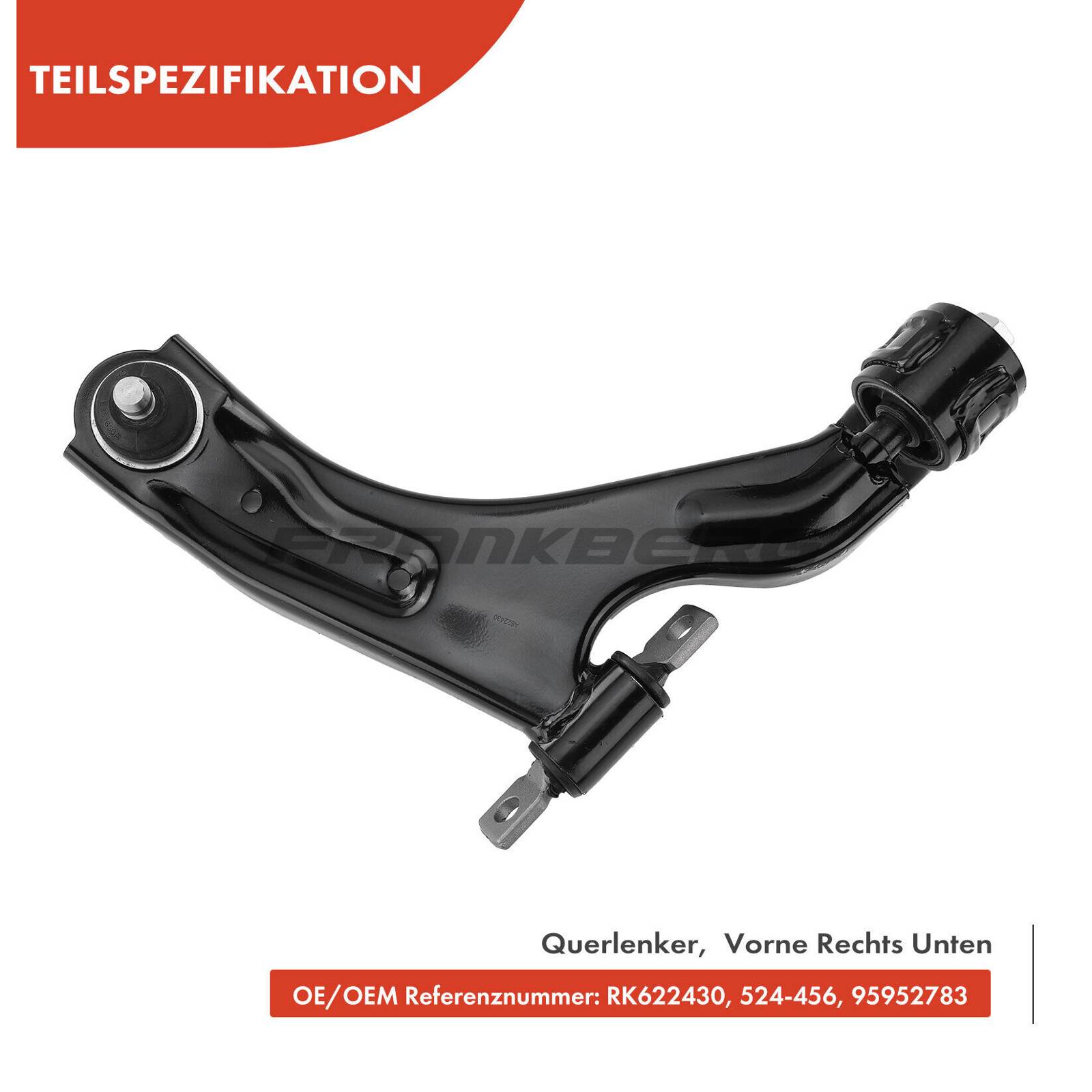 Control/Trailing Arm, wheel suspension