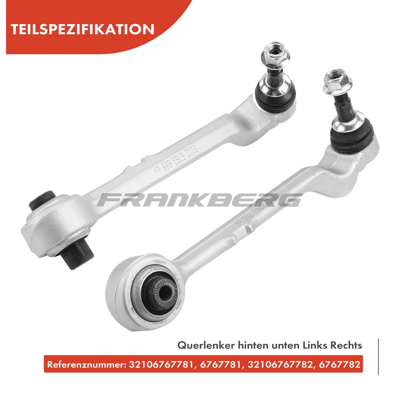 Control/Trailing Arm, wheel suspension