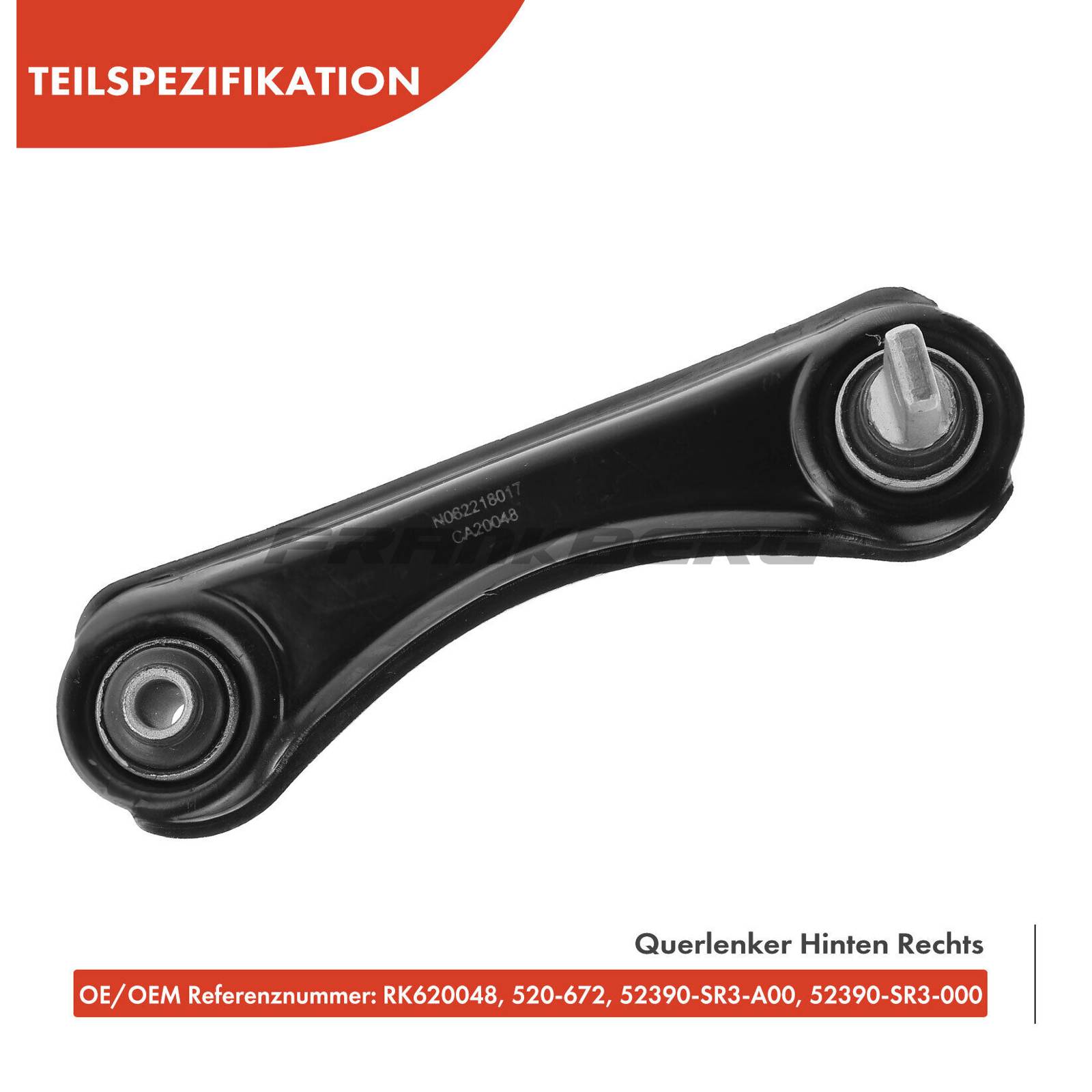 Control/Trailing Arm, wheel suspension