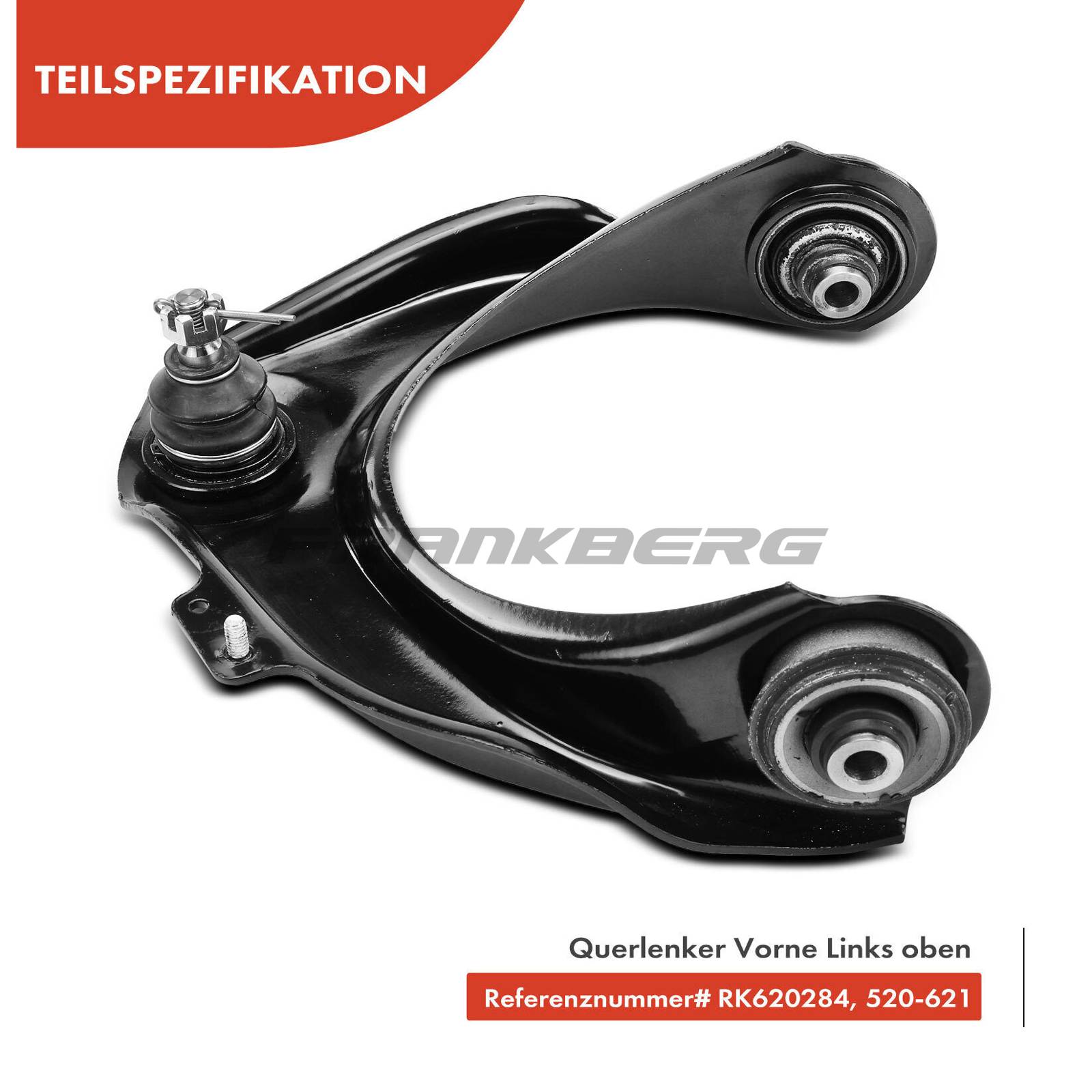 Control/Trailing Arm, wheel suspension