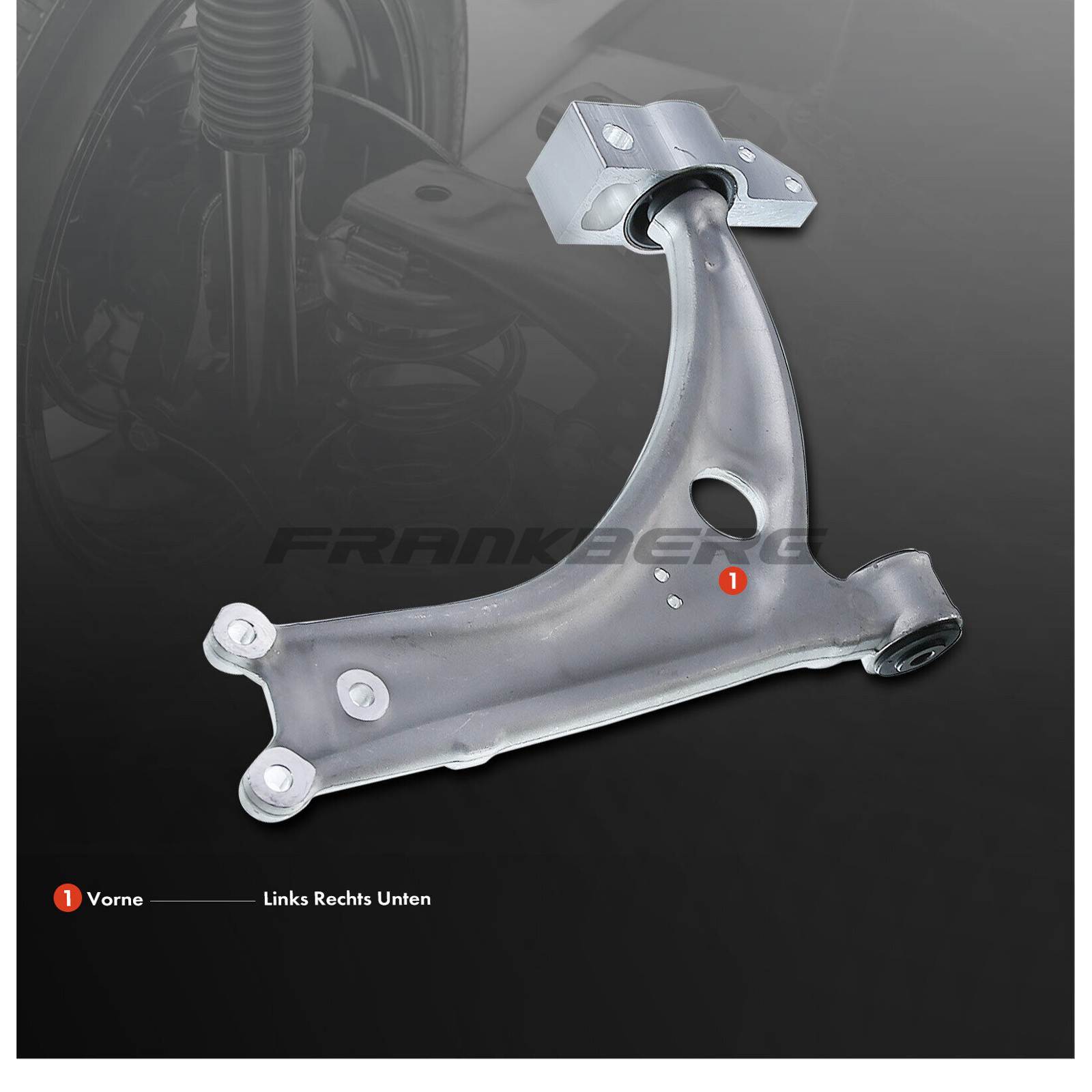 Control/Trailing Arm, wheel suspension