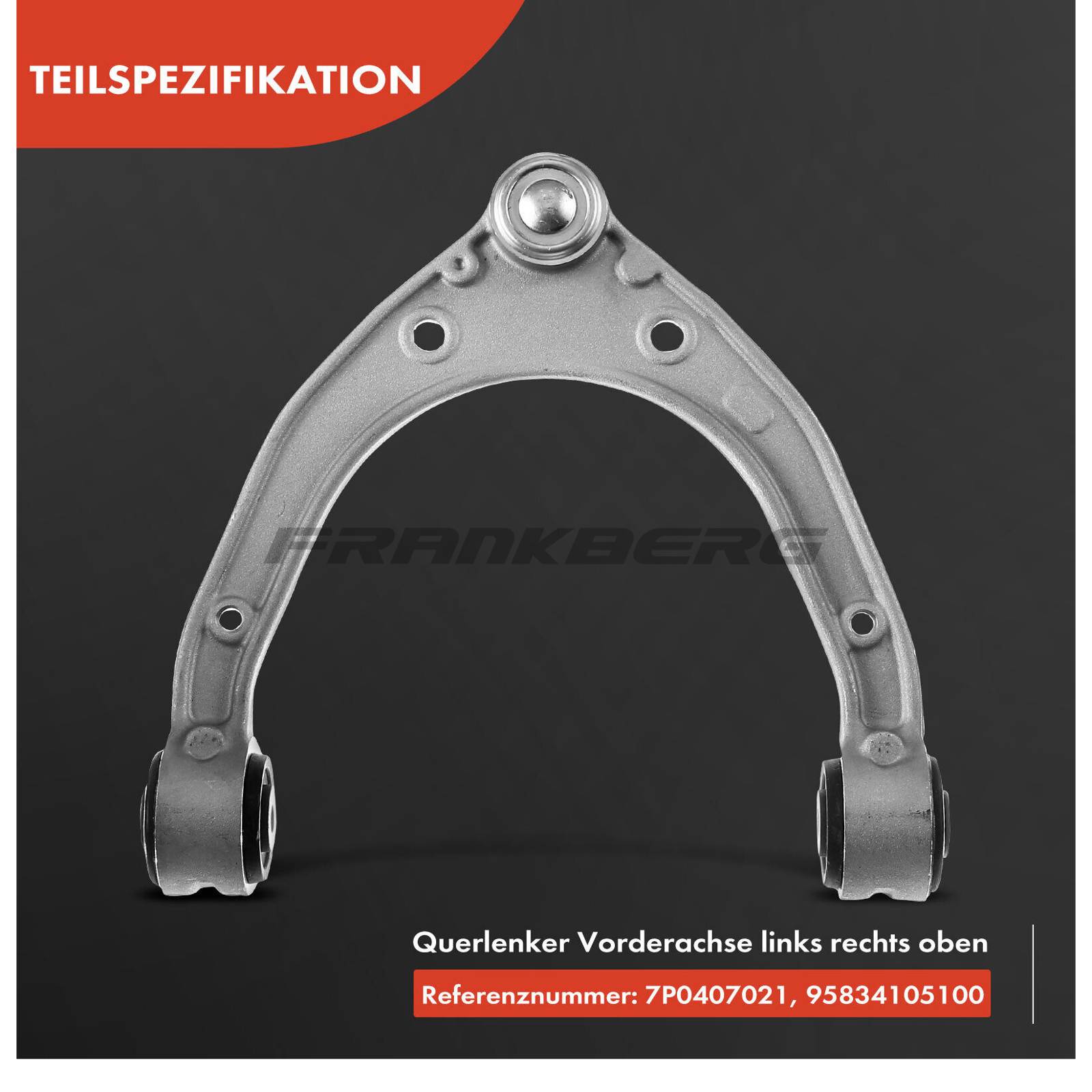 Control/Trailing Arm, wheel suspension
