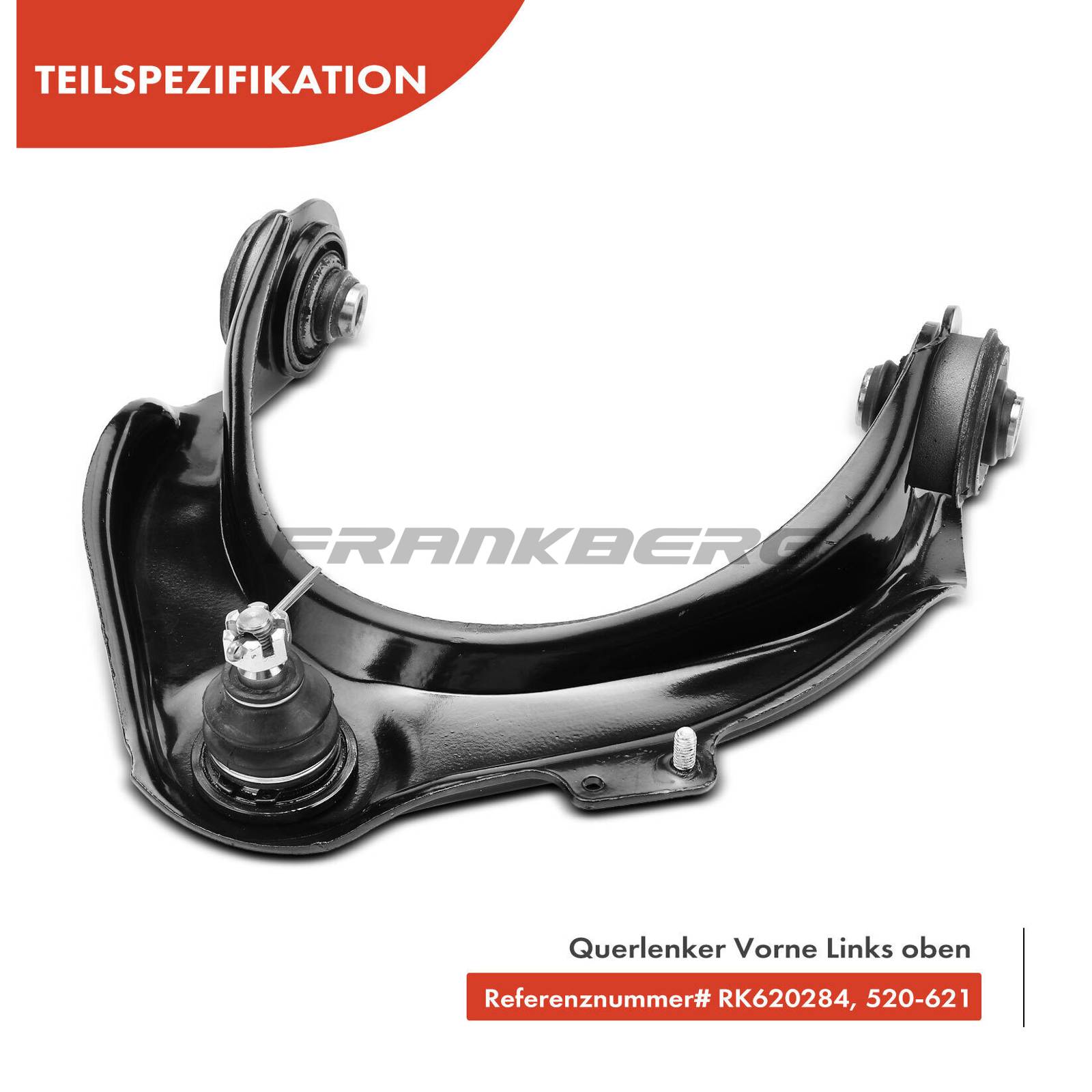 Control/Trailing Arm, wheel suspension