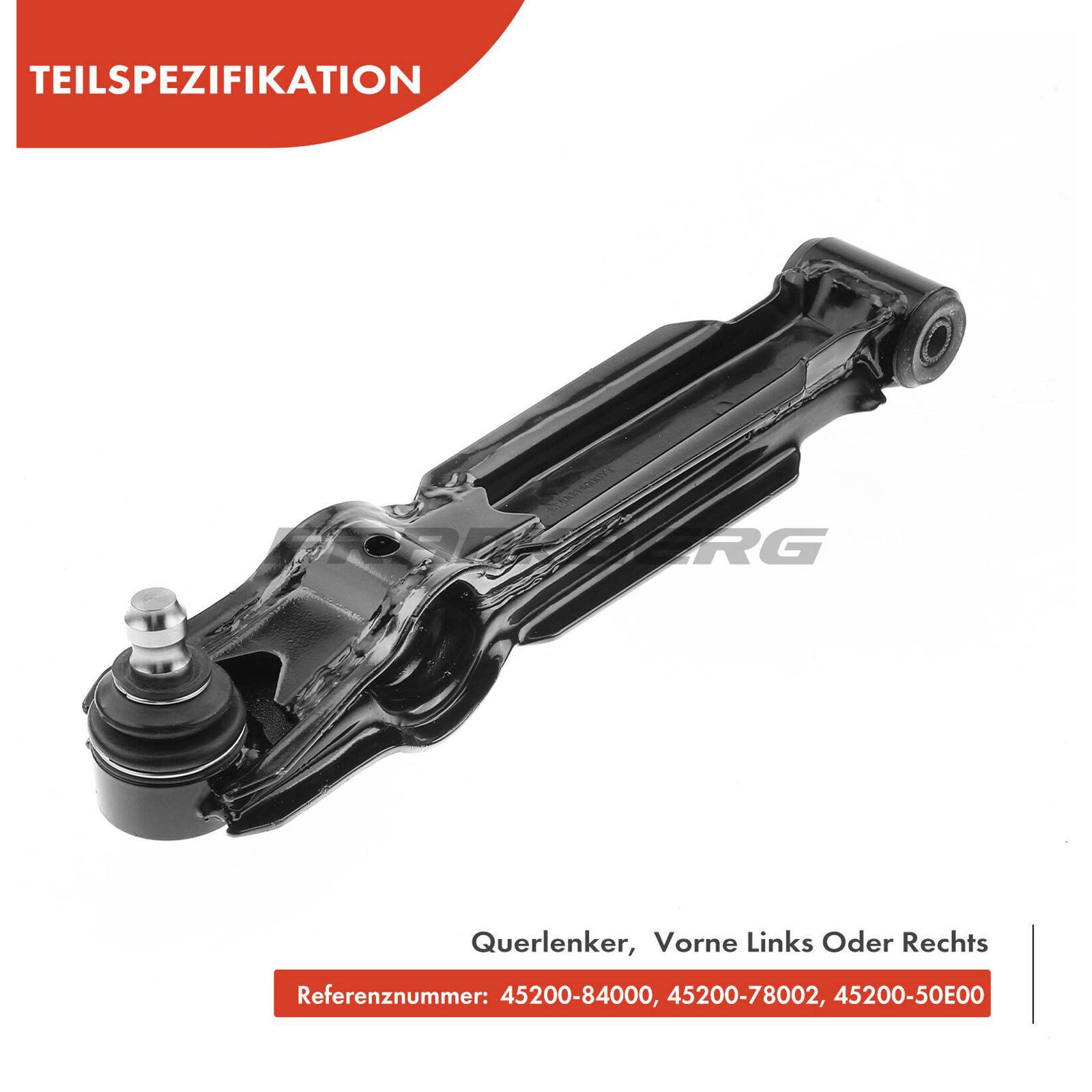 Control/Trailing Arm, wheel suspension
