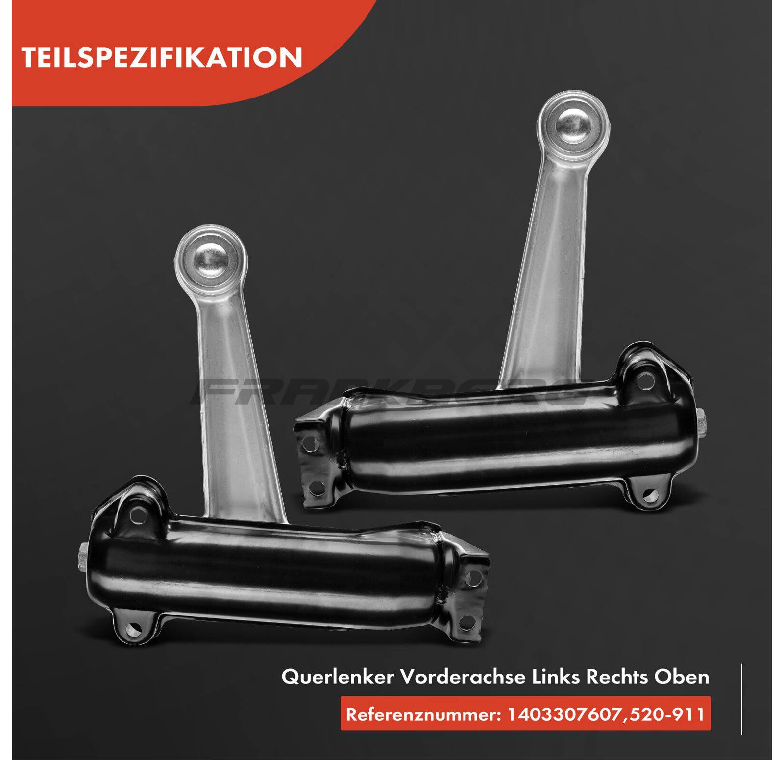 Control/Trailing Arm, wheel suspension