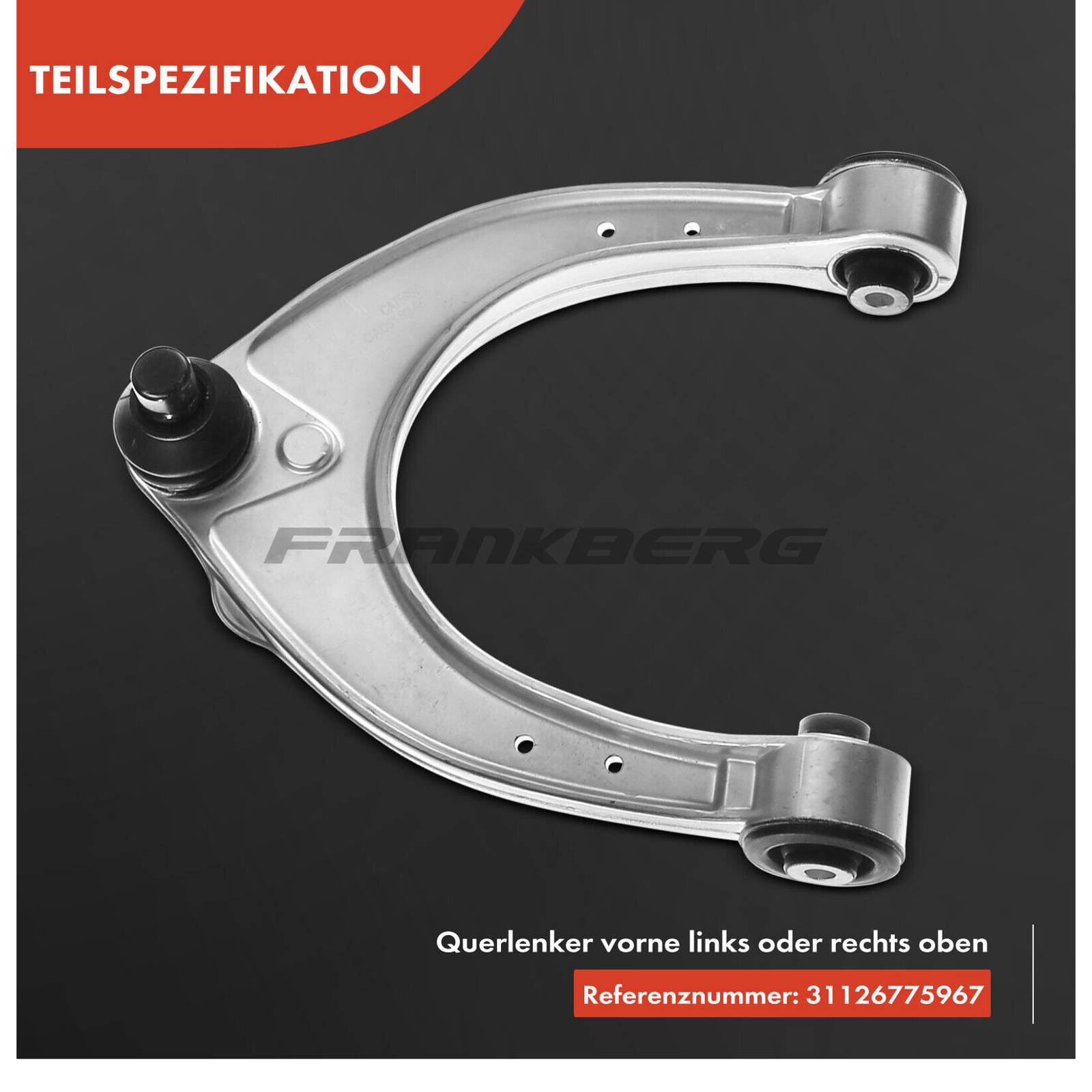 Control/Trailing Arm, wheel suspension