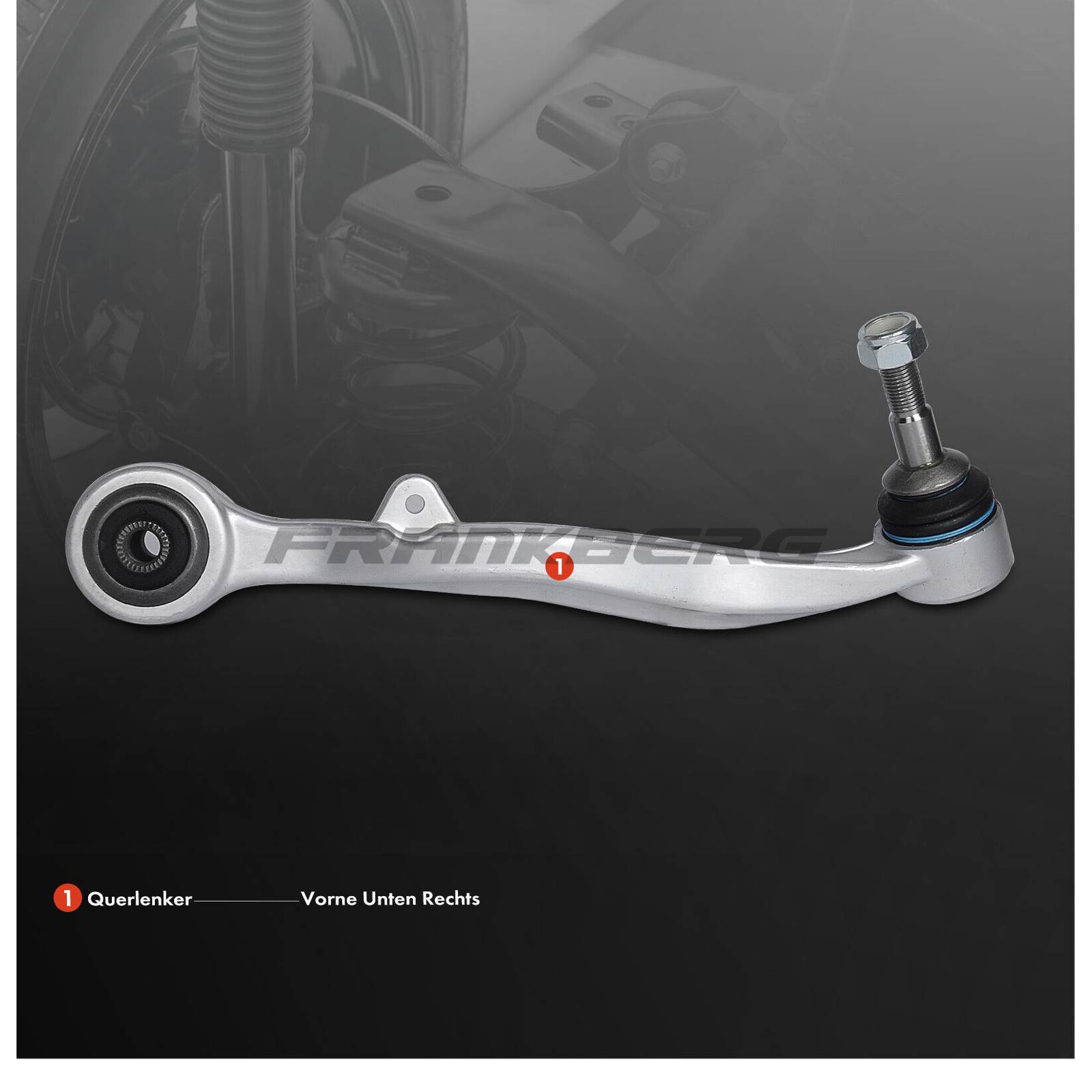 Control/Trailing Arm, wheel suspension