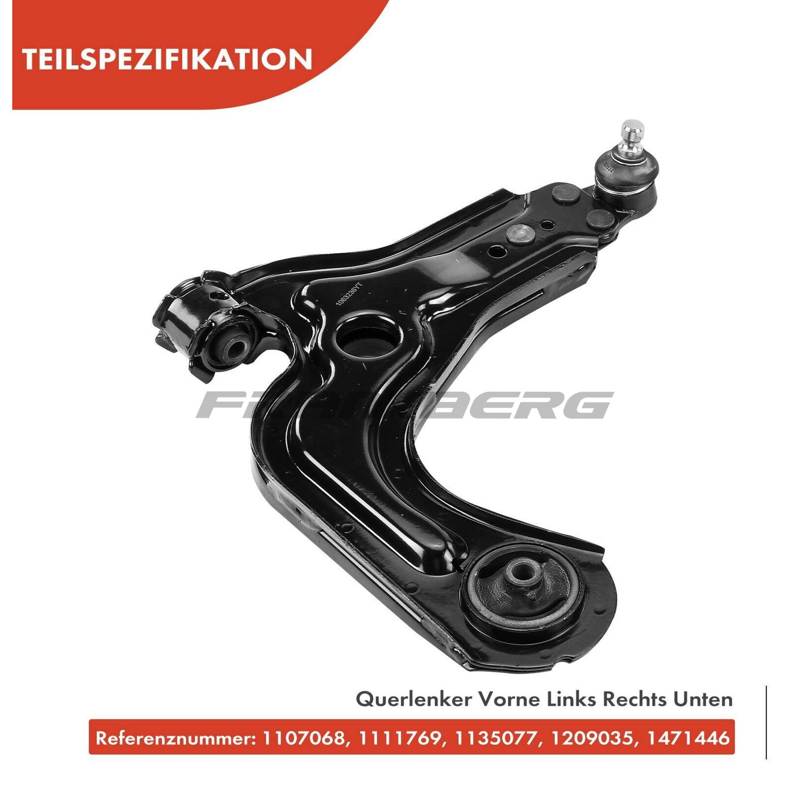 Control/Trailing Arm, wheel suspension (5481FB0006720)