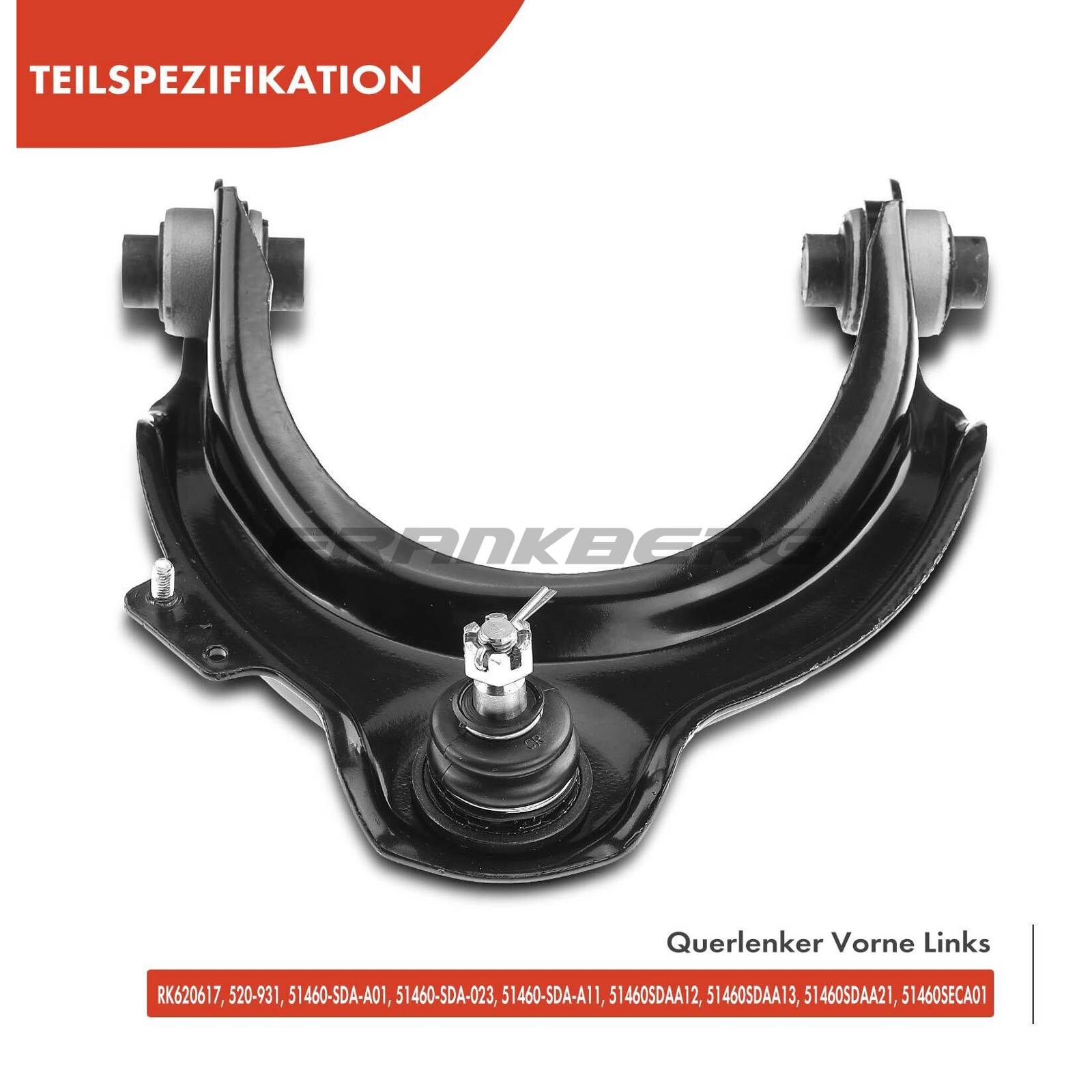 Control/Trailing Arm, wheel suspension