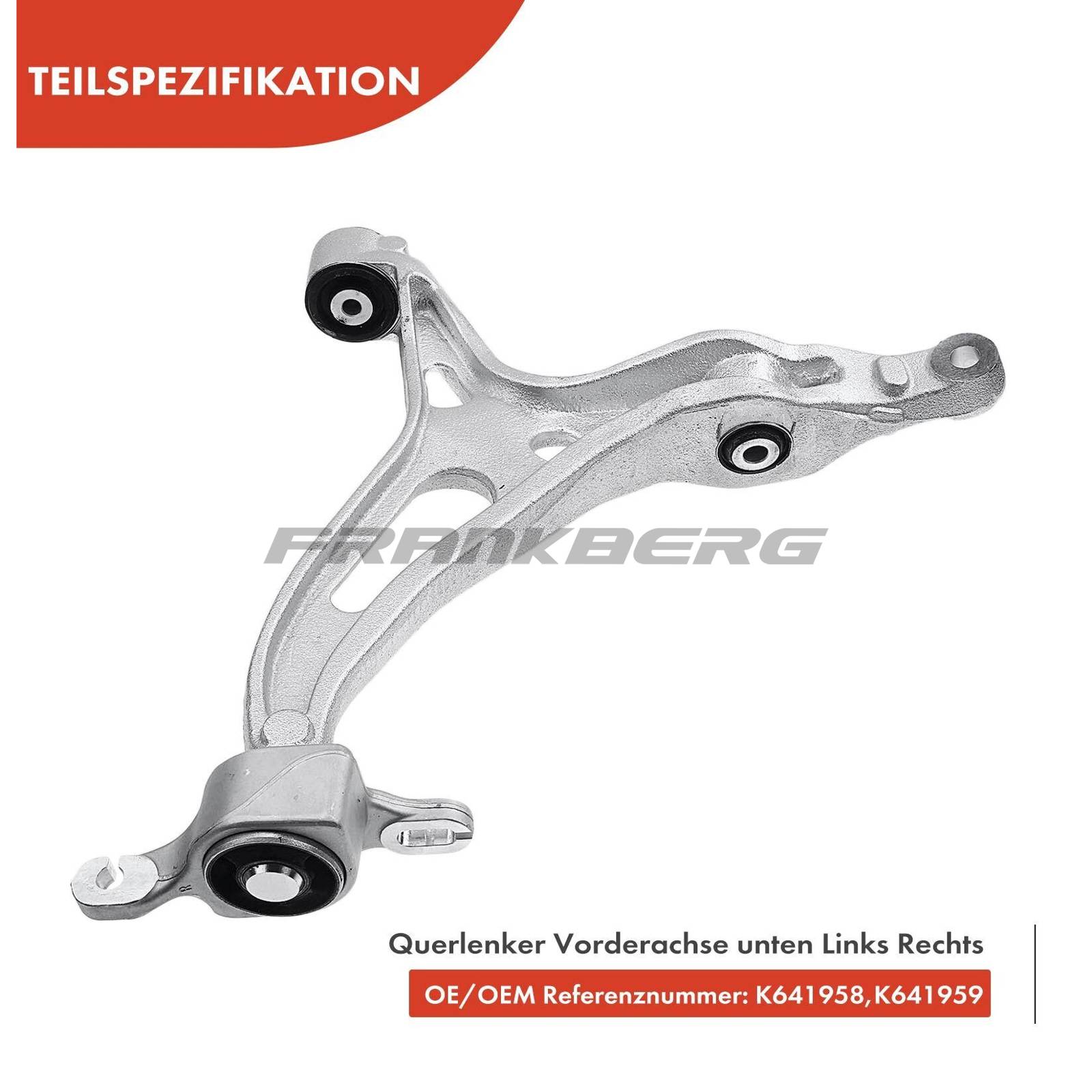 Control/Trailing Arm, wheel suspension