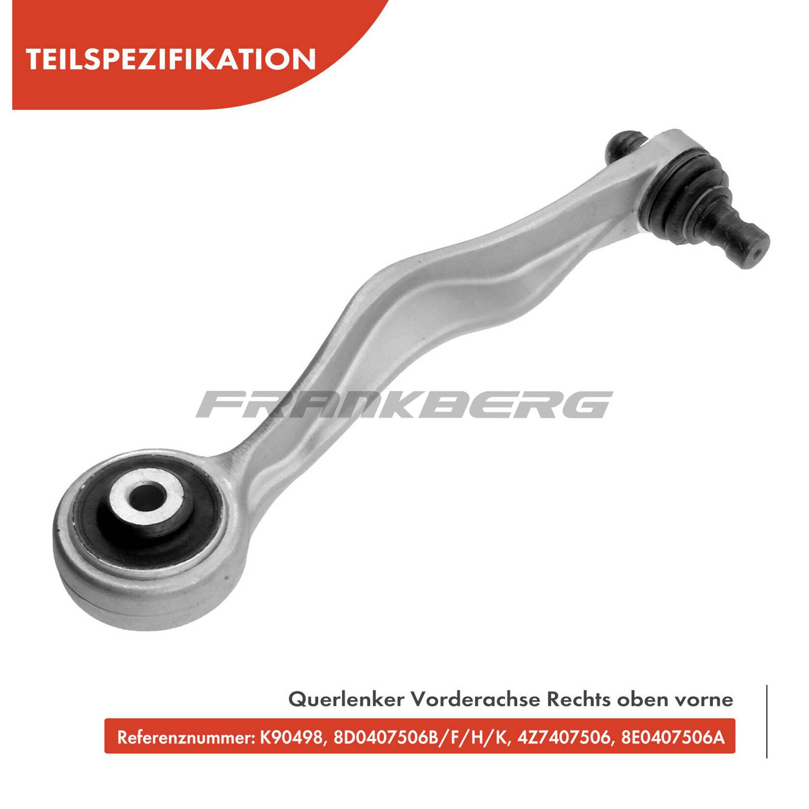 Control/Trailing Arm, wheel suspension