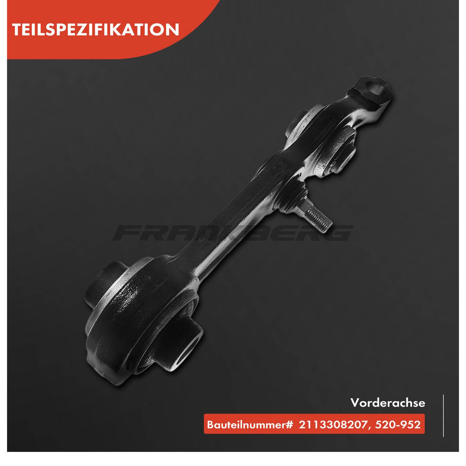 Control/Trailing Arm, wheel suspension