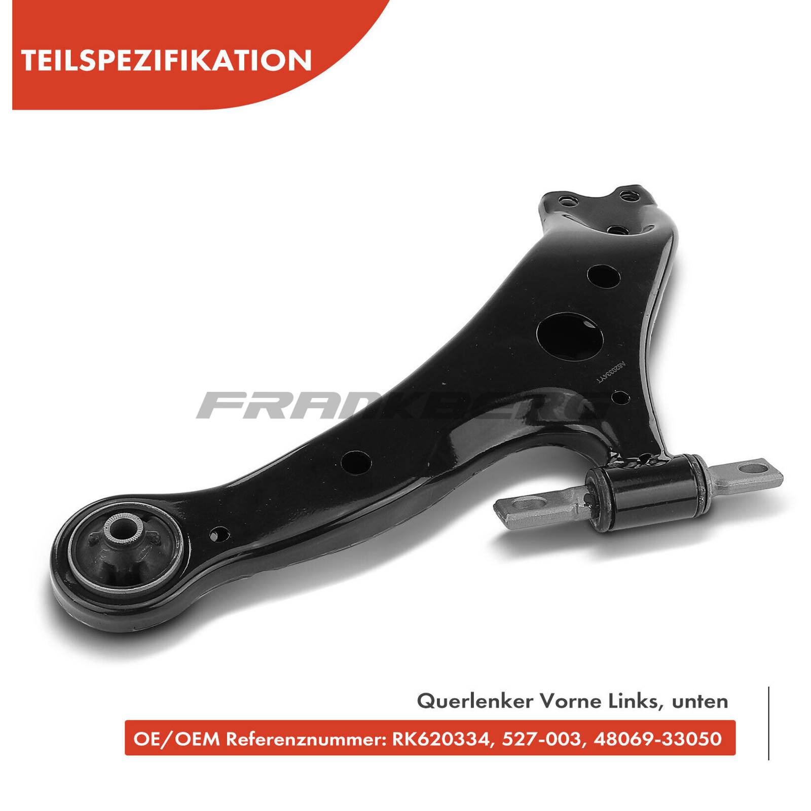 Control/Trailing Arm, wheel suspension