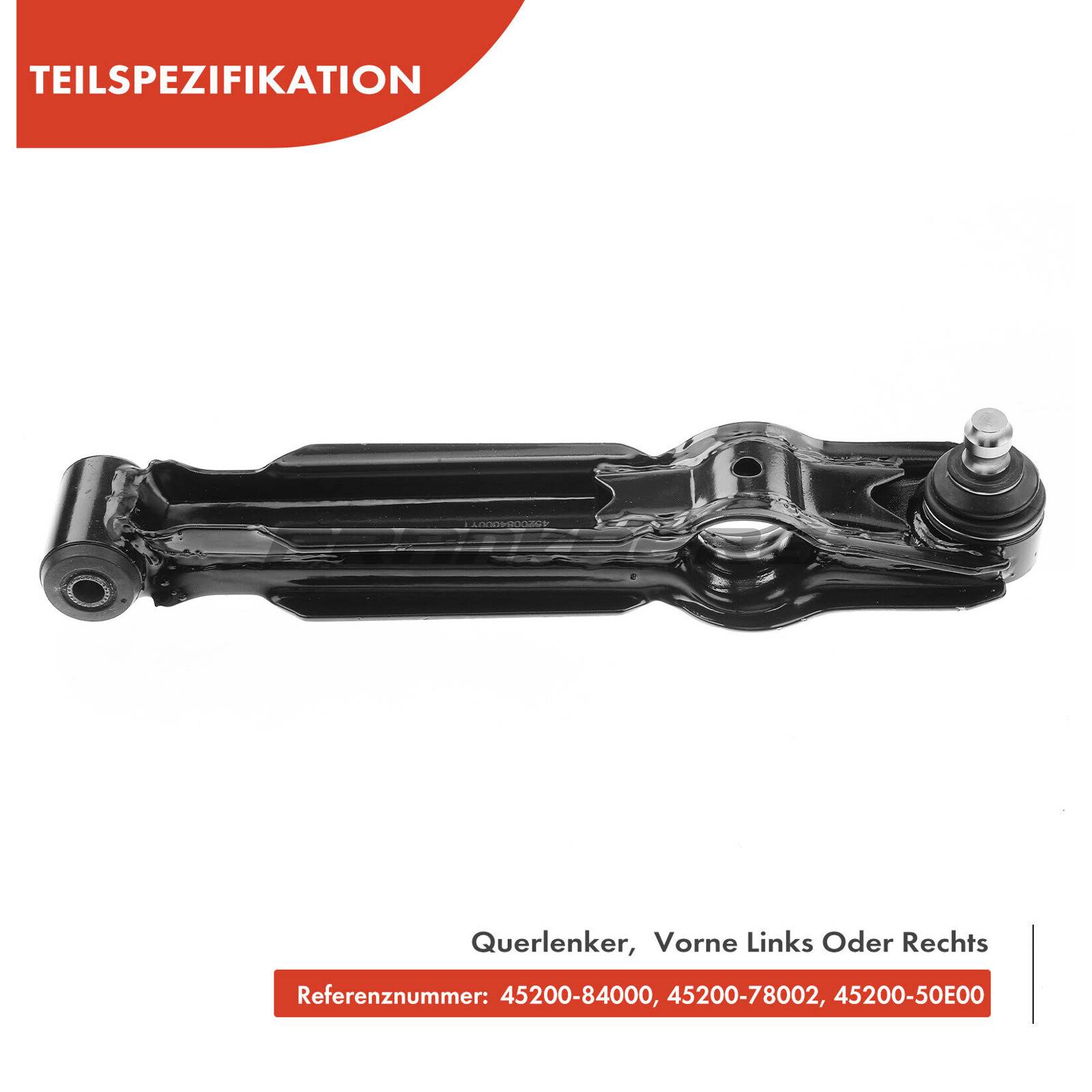 Control/Trailing Arm, wheel suspension