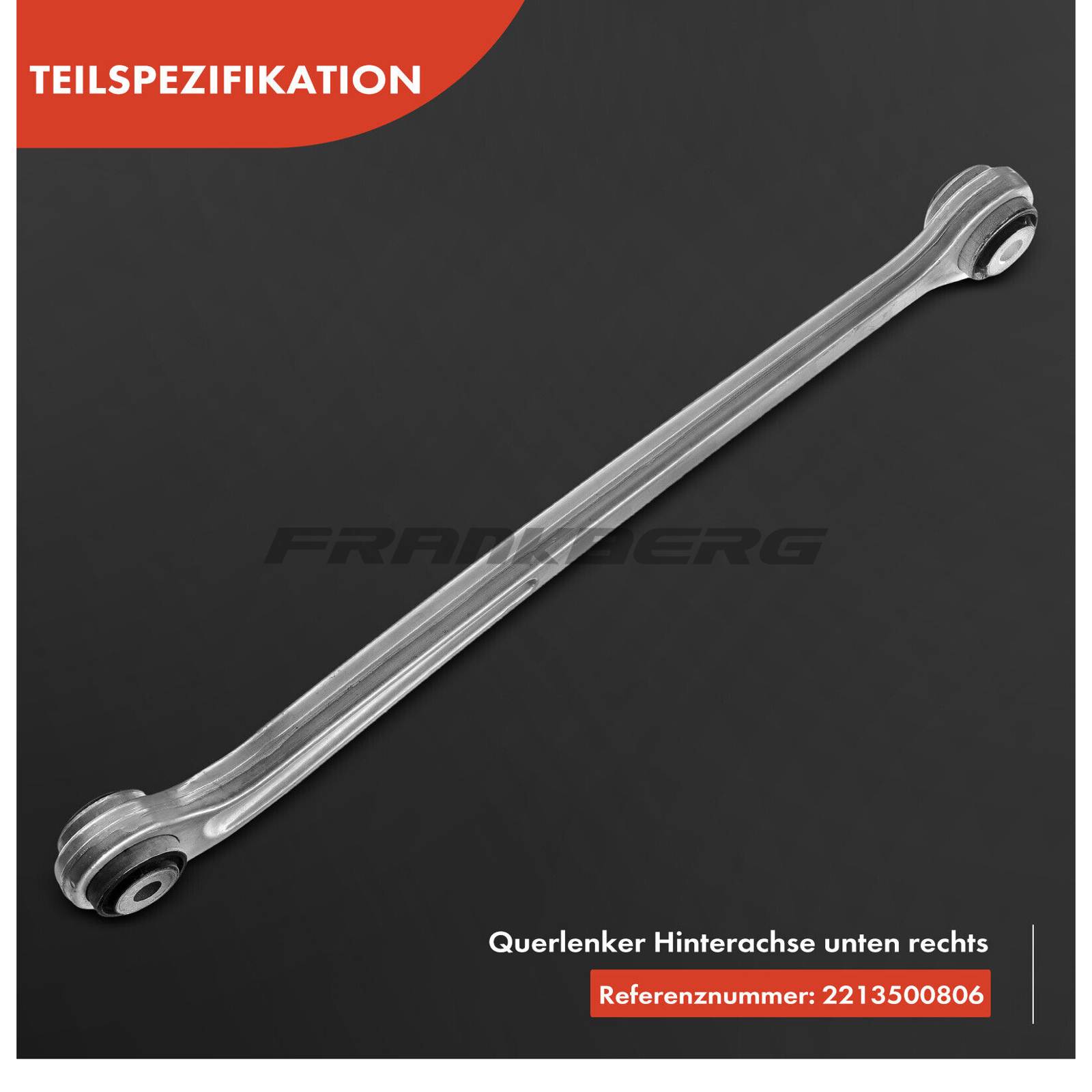 Control/Trailing Arm, wheel suspension