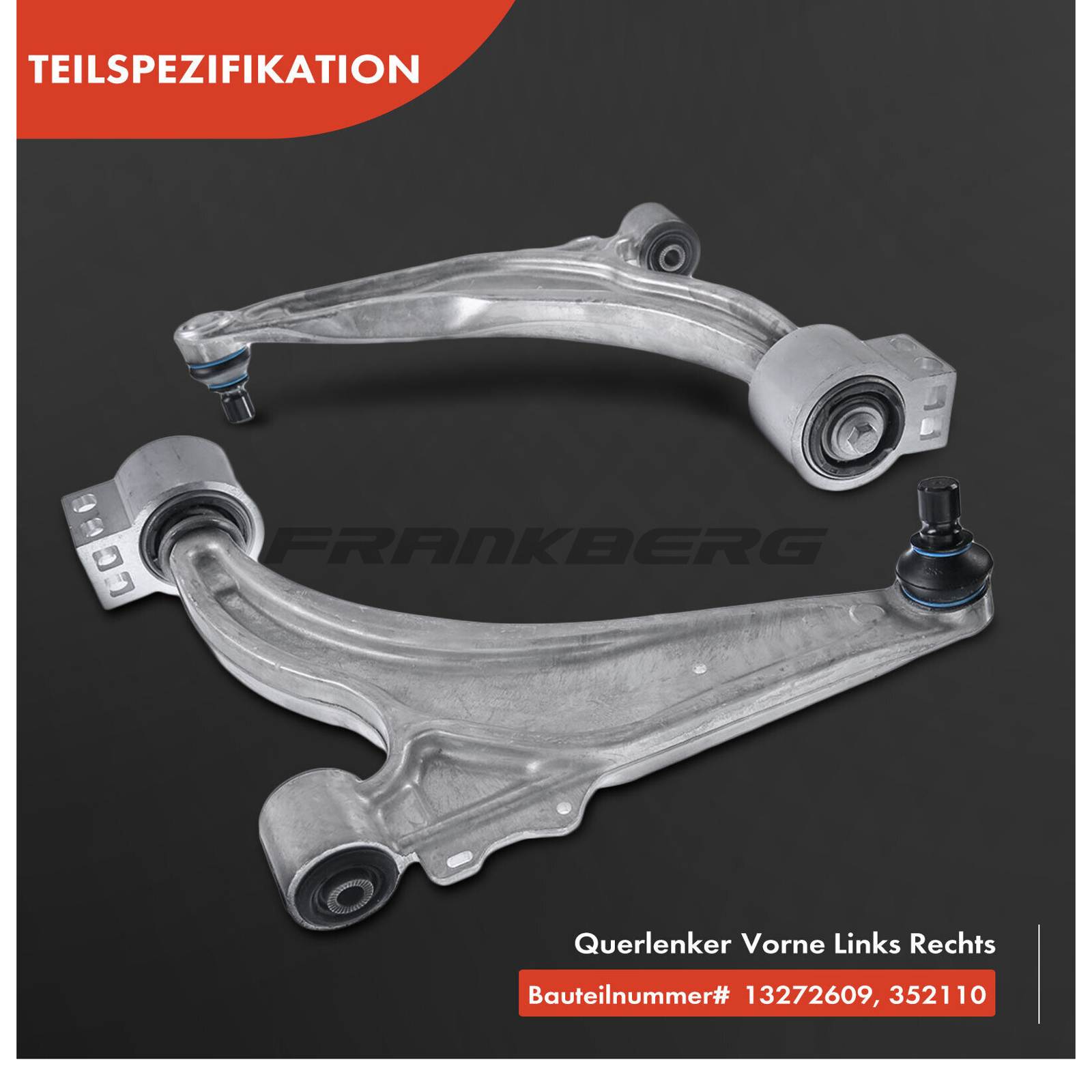 Control/Trailing Arm, wheel suspension