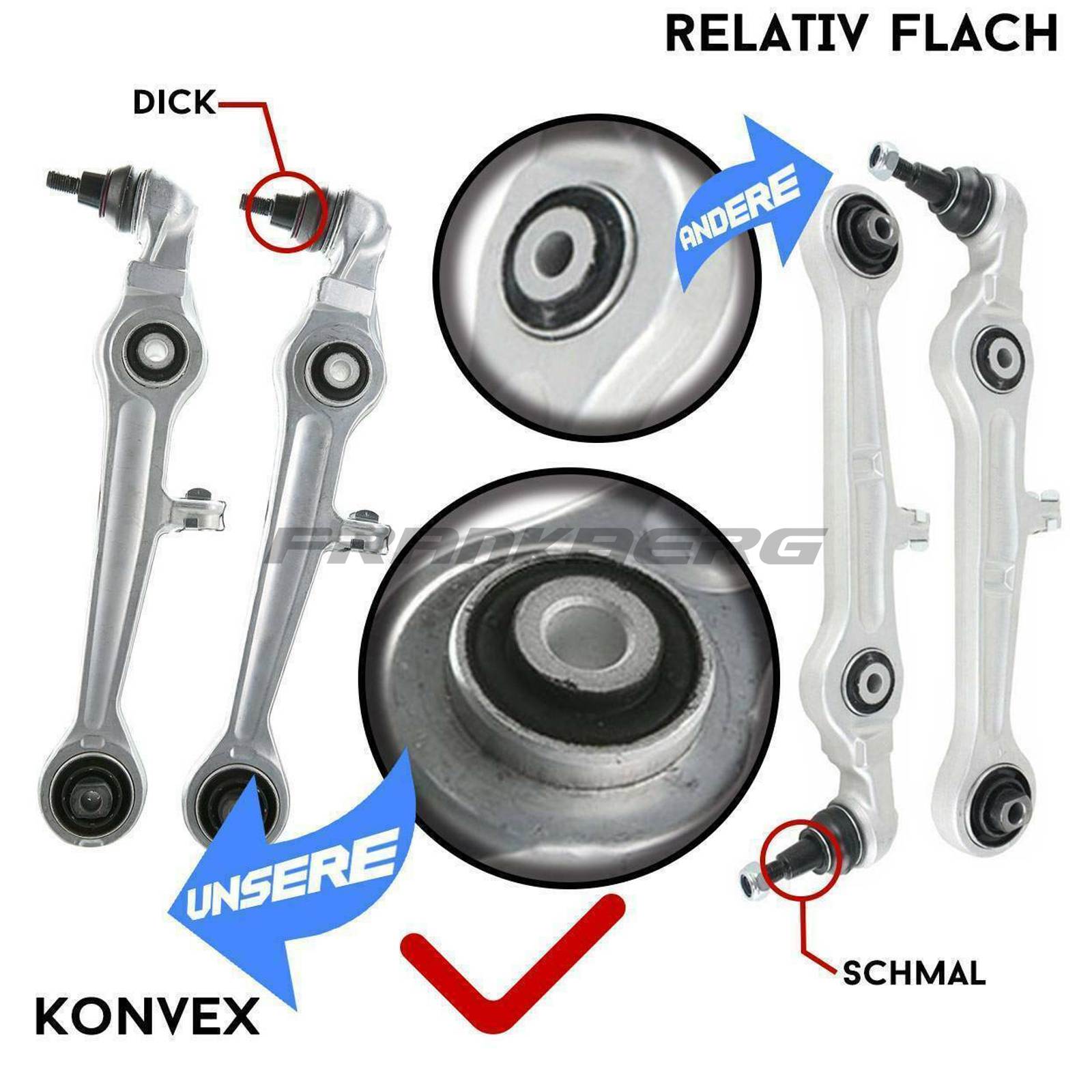 Control/Trailing Arm, wheel suspension (5481FB0006452)