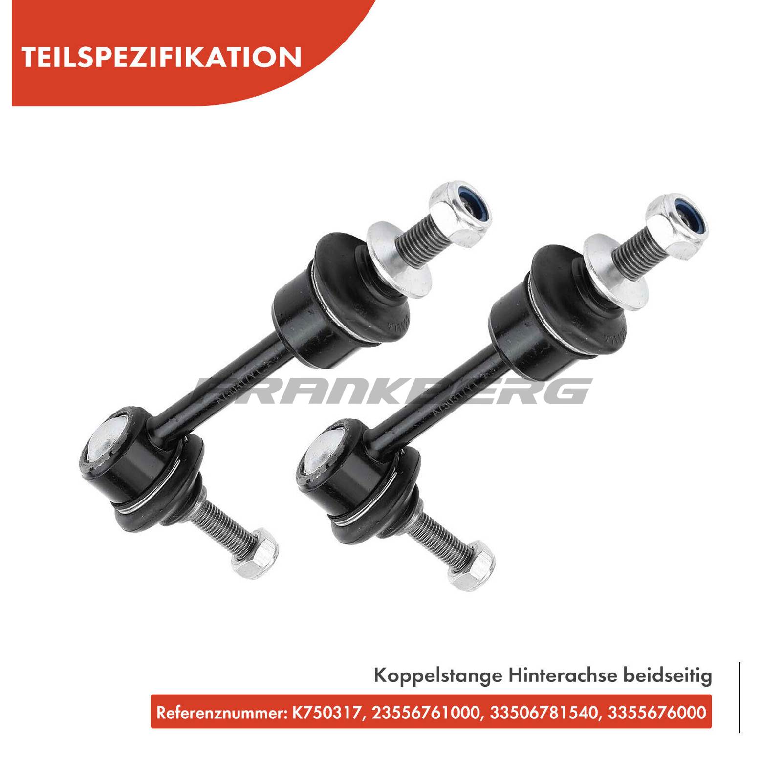 Bushing, stabiliser coupling rod