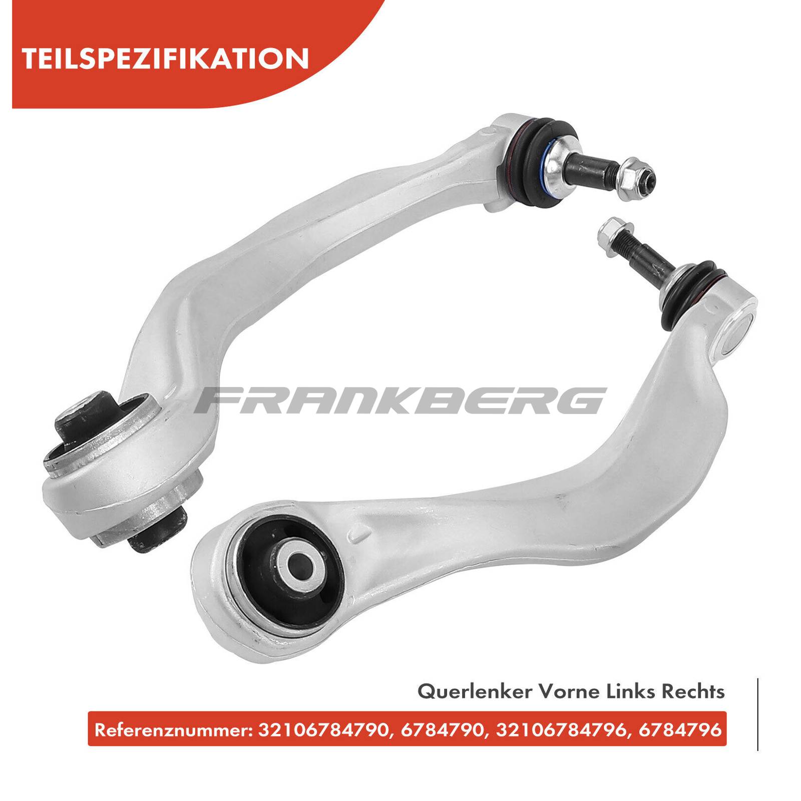 Control/Trailing Arm, wheel suspension