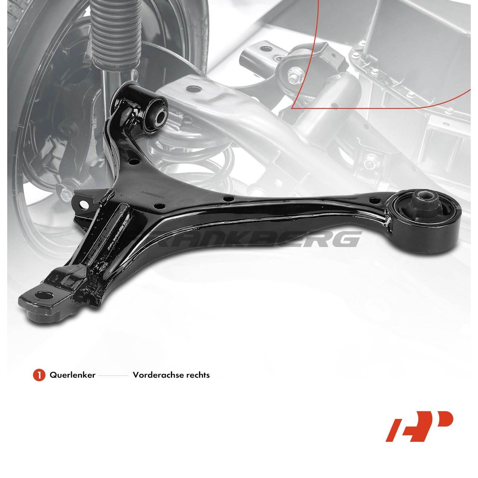 Control/Trailing Arm, wheel suspension (5481FB0006685)