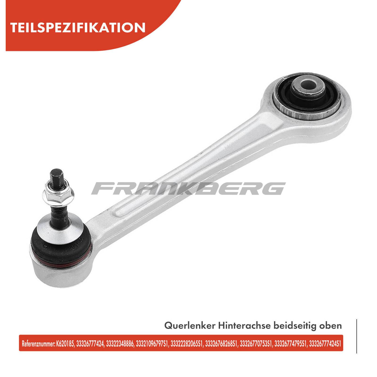 Control/Trailing Arm, wheel suspension