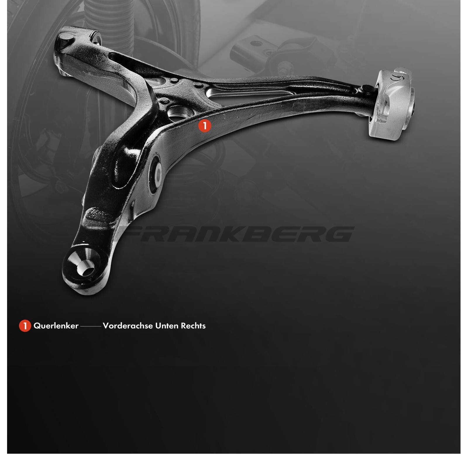 Control/Trailing Arm, wheel suspension