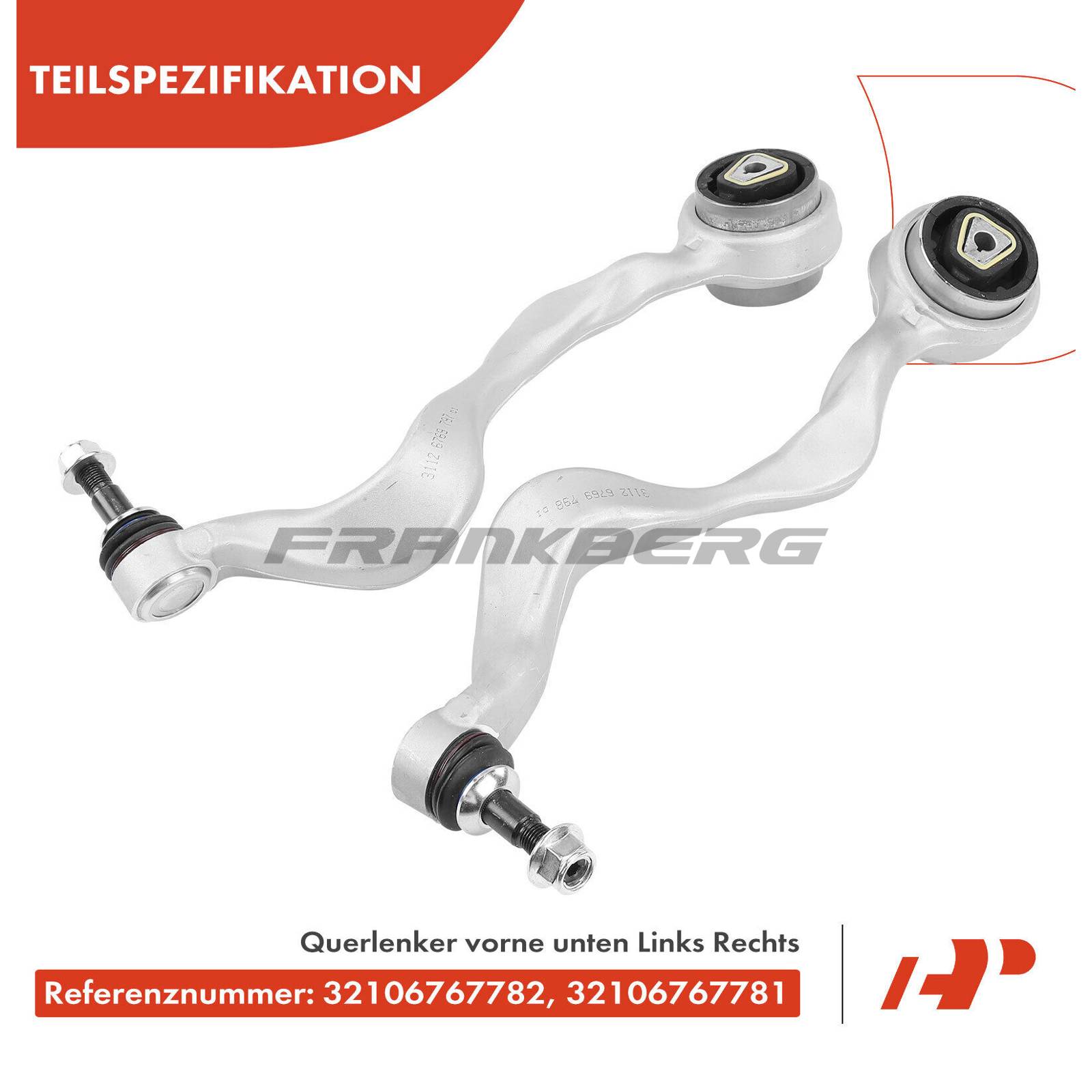 Control/Trailing Arm, wheel suspension