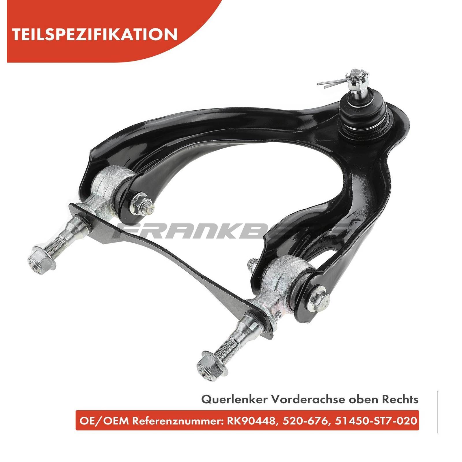 Control/Trailing Arm, wheel suspension