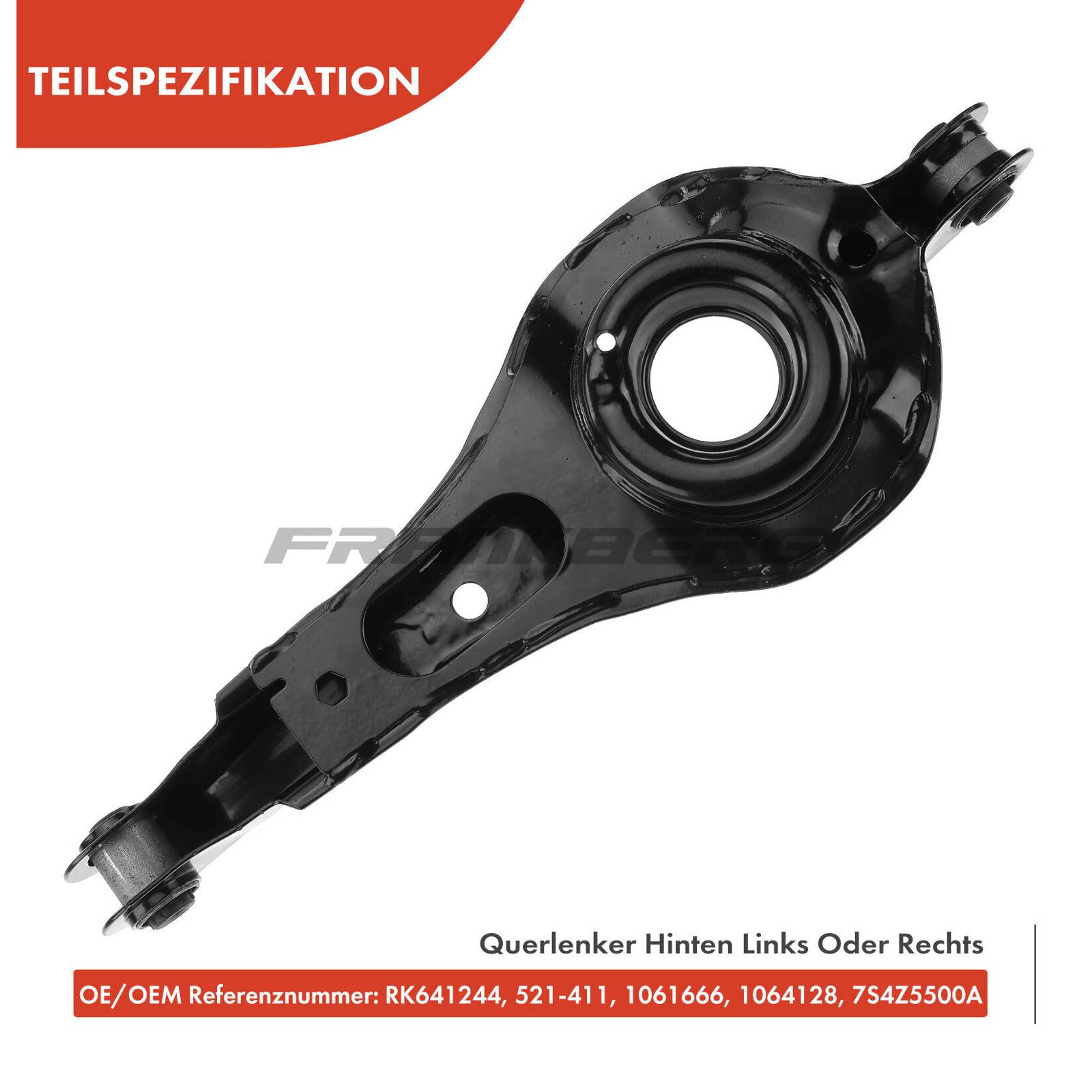 Control/Trailing Arm, wheel suspension