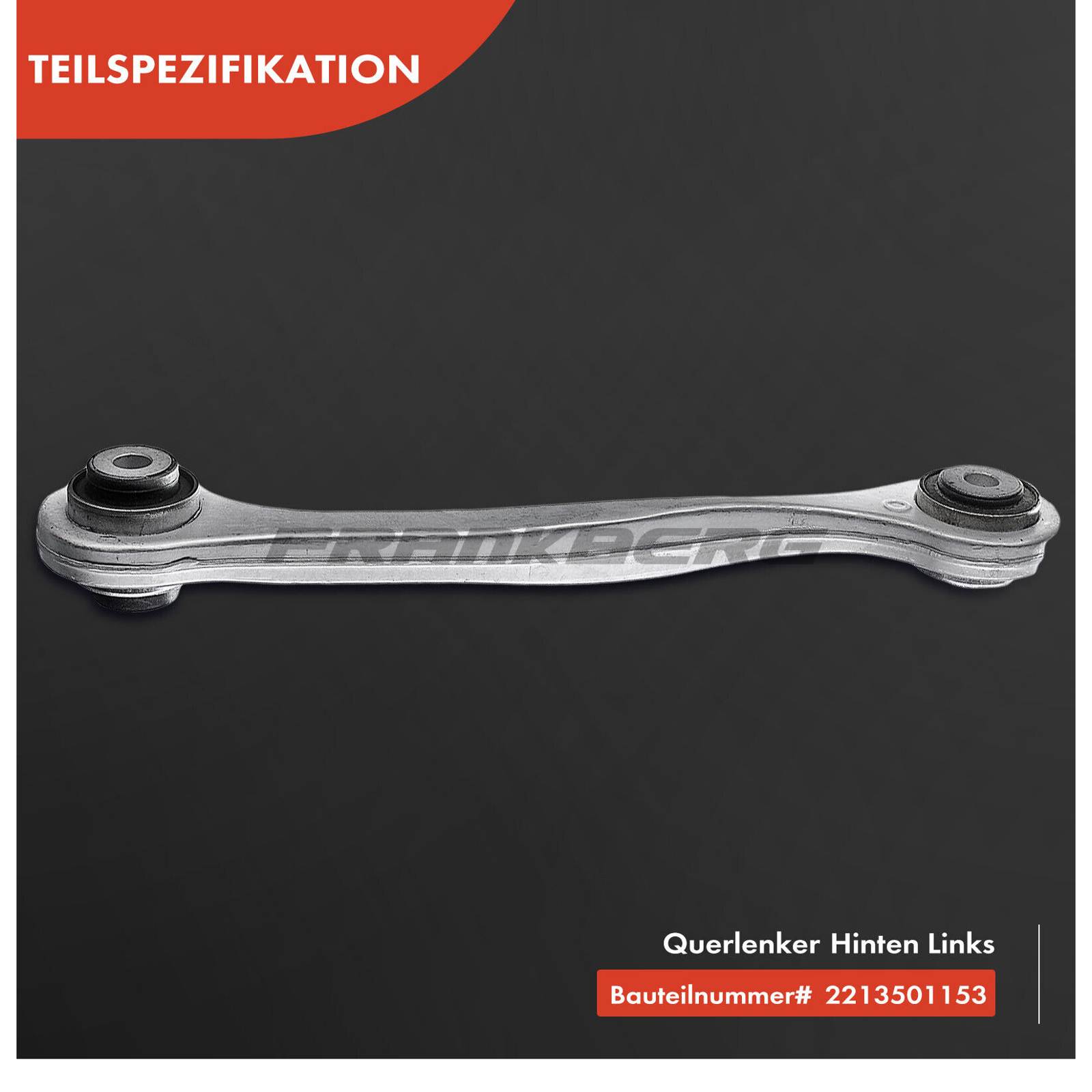 Control/Trailing Arm, wheel suspension