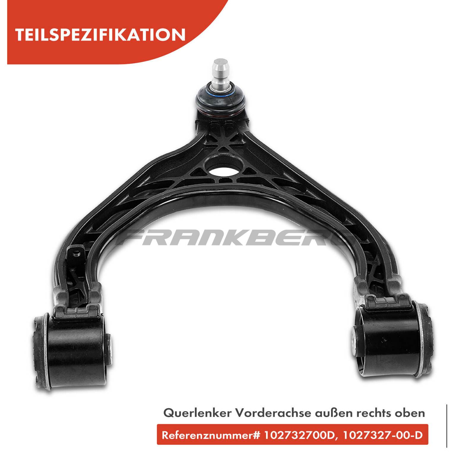 Control/Trailing Arm, wheel suspension