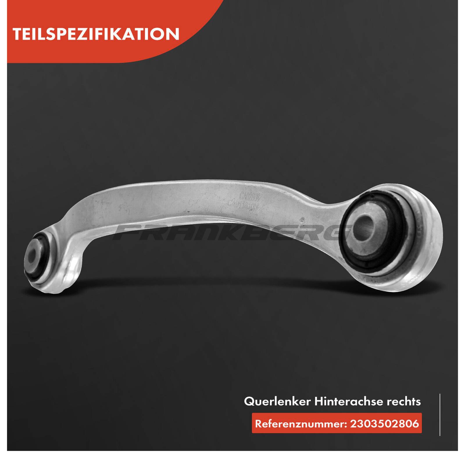Control/Trailing Arm, wheel suspension