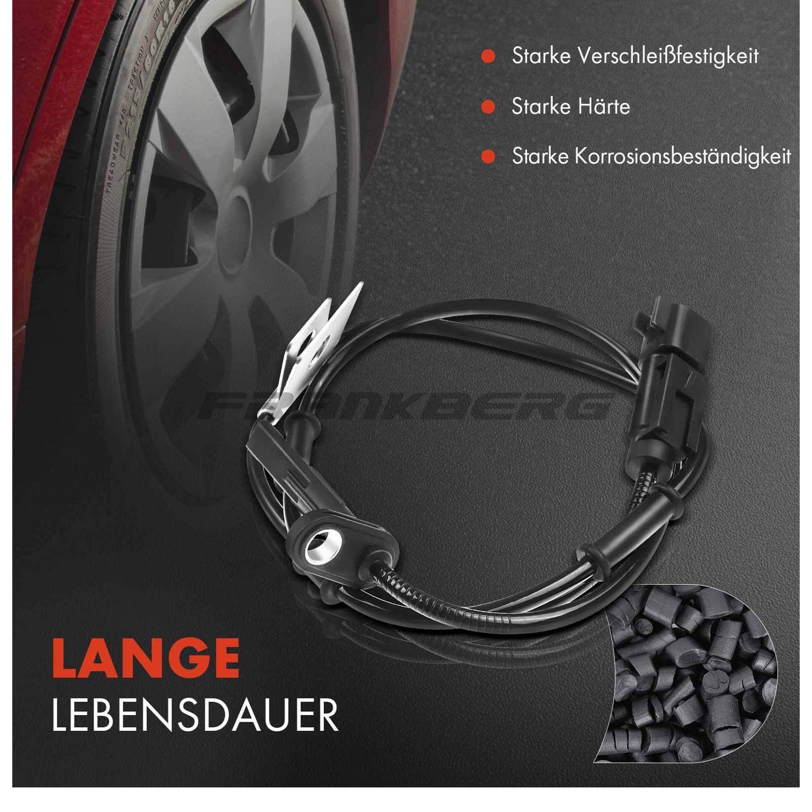 Sensor, wheel speed