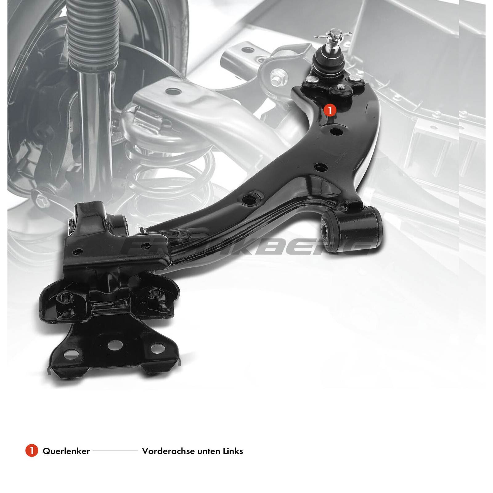 Control/Trailing Arm, wheel suspension (5481FB0006692)