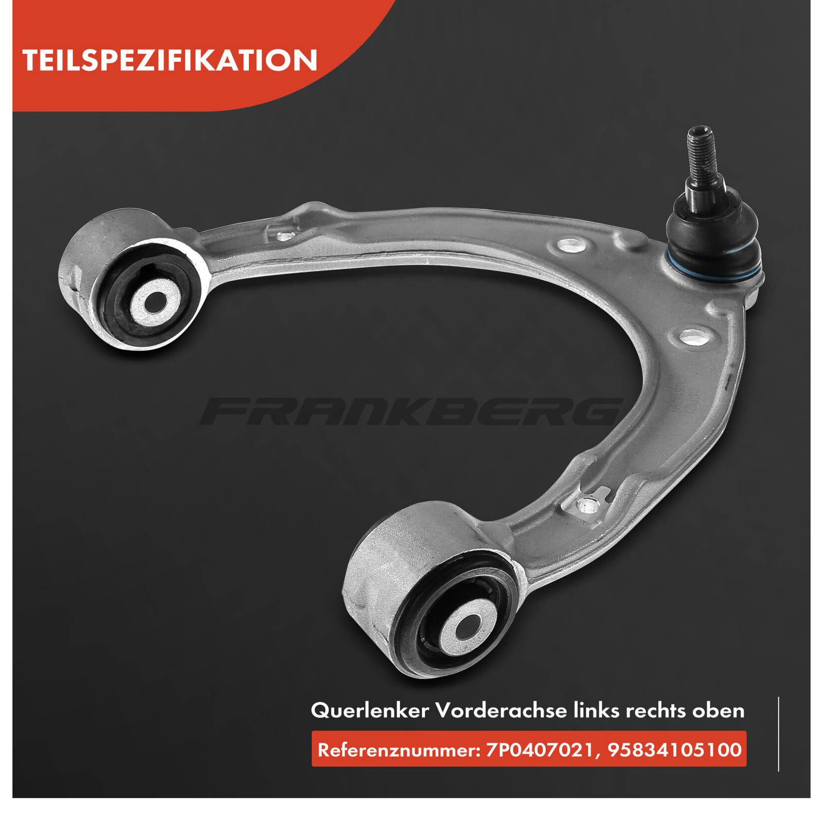 Control/Trailing Arm, wheel suspension