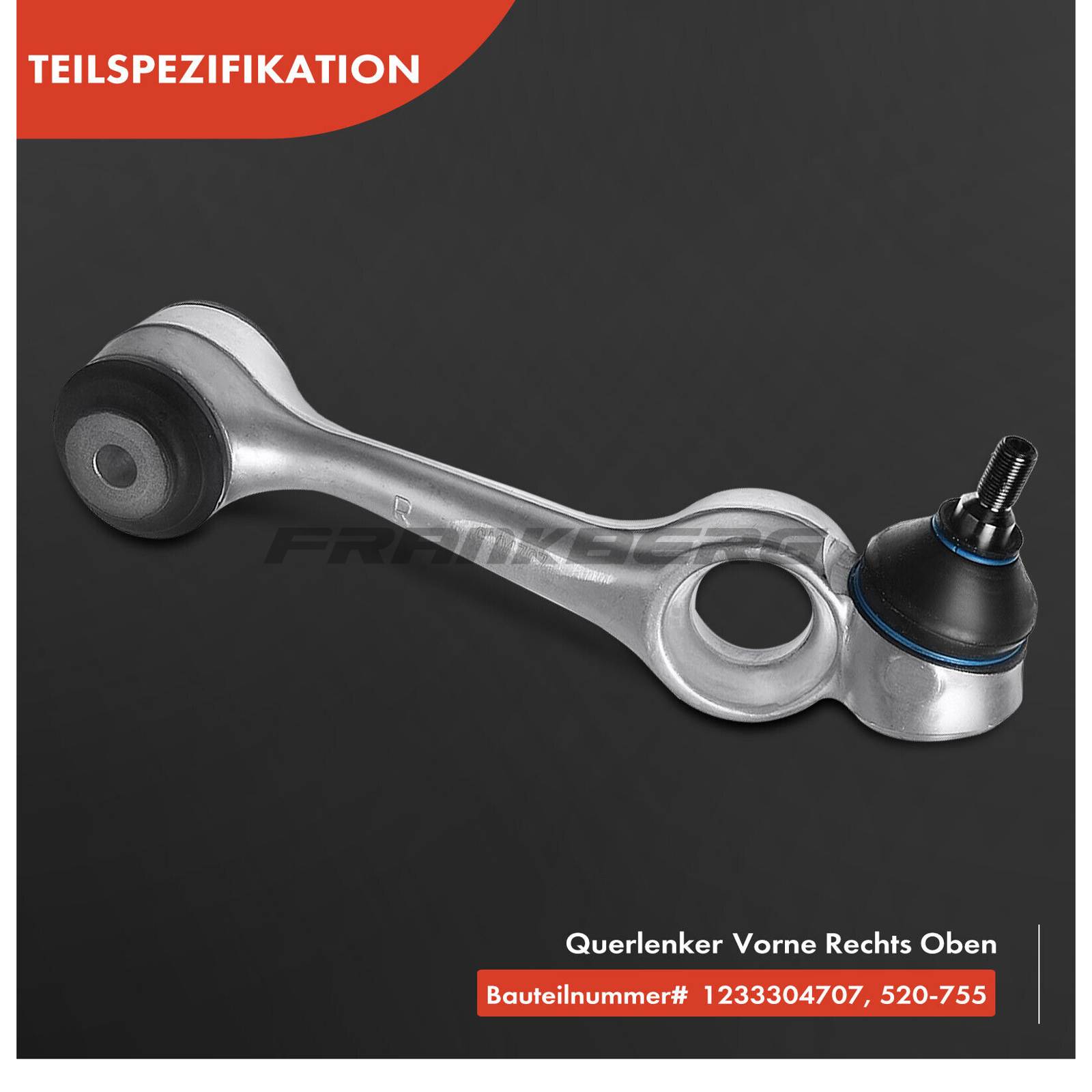 Control/Trailing Arm, wheel suspension