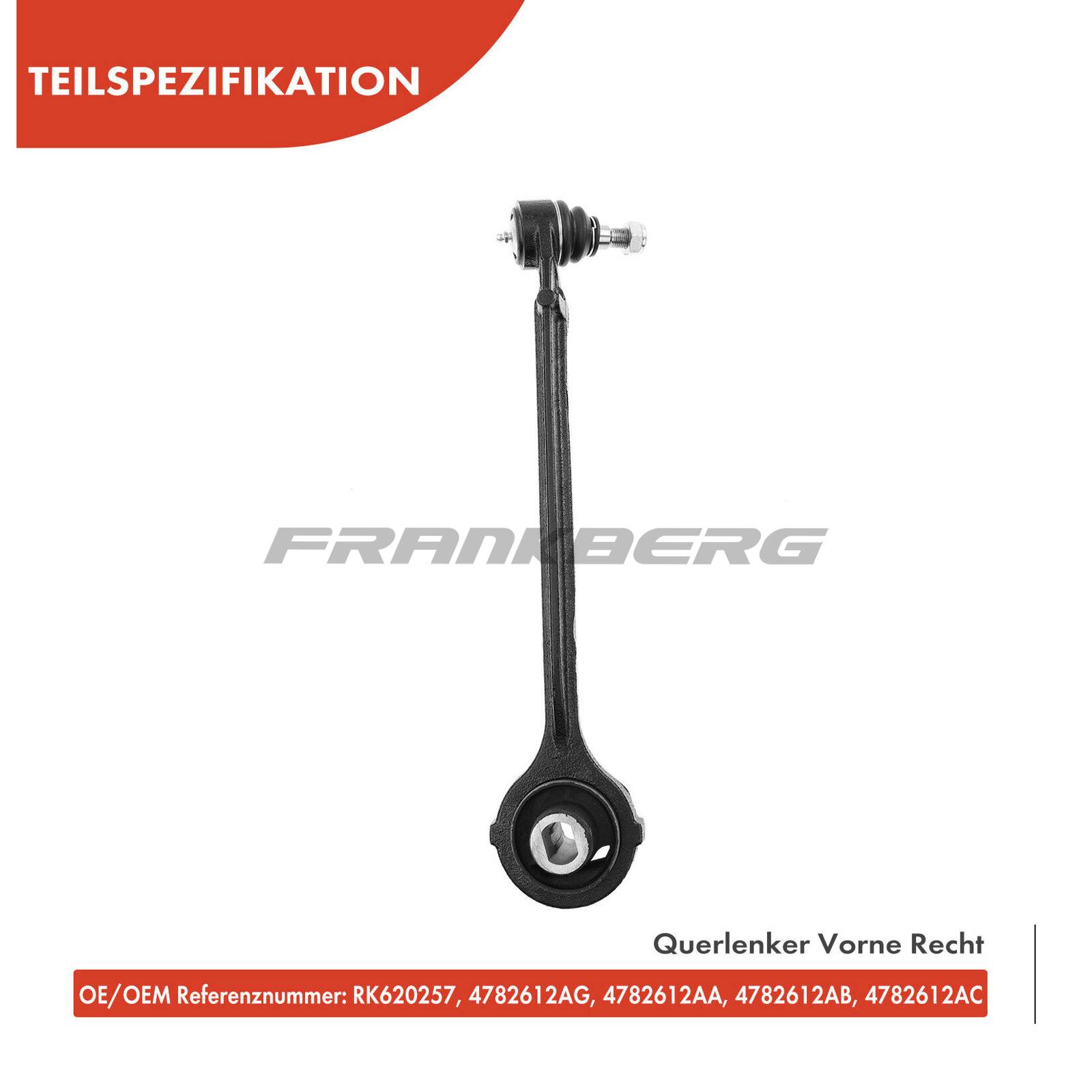 Control/Trailing Arm, wheel suspension