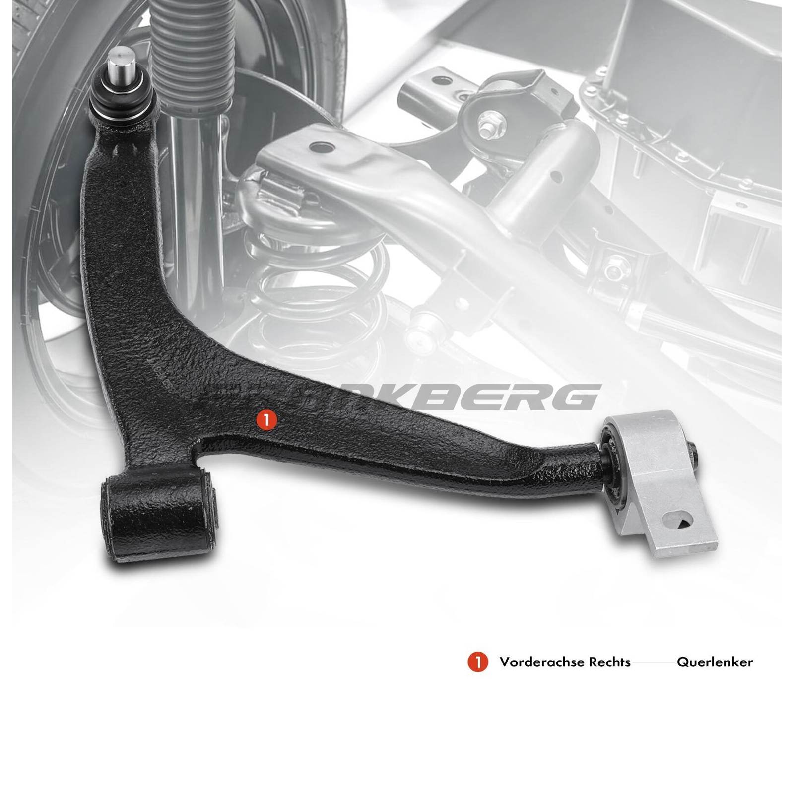 Control/Trailing Arm, wheel suspension